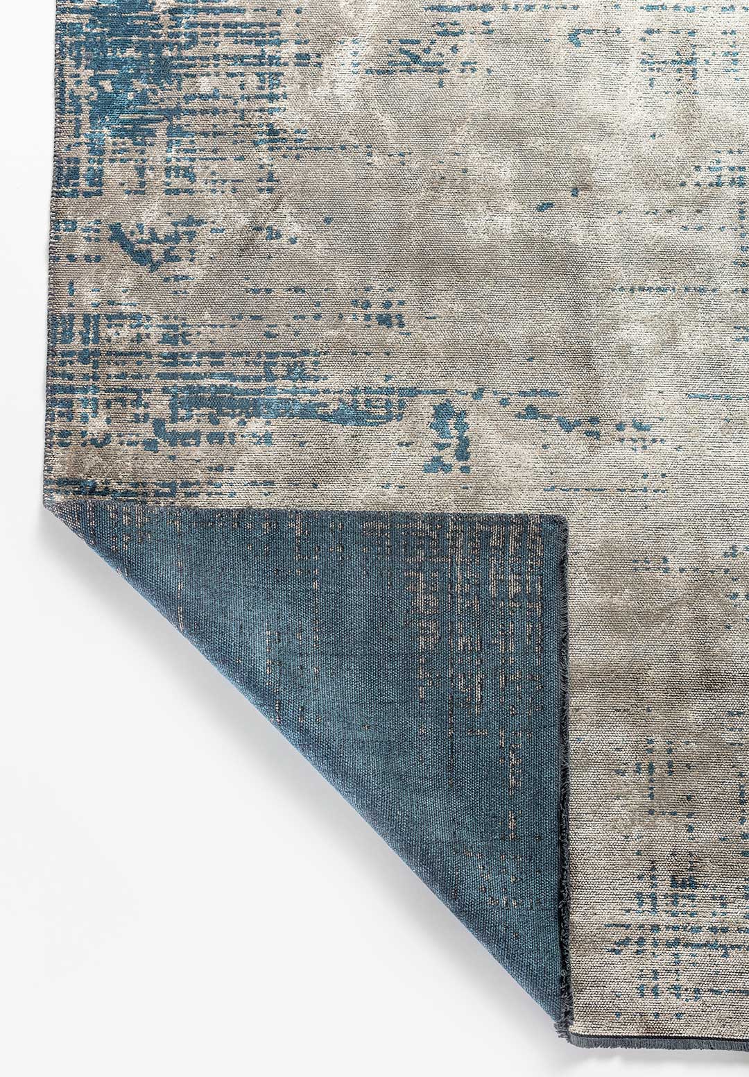 Space Beige - Petrol Rug Rugs - Venetto Design Venettodesign.com