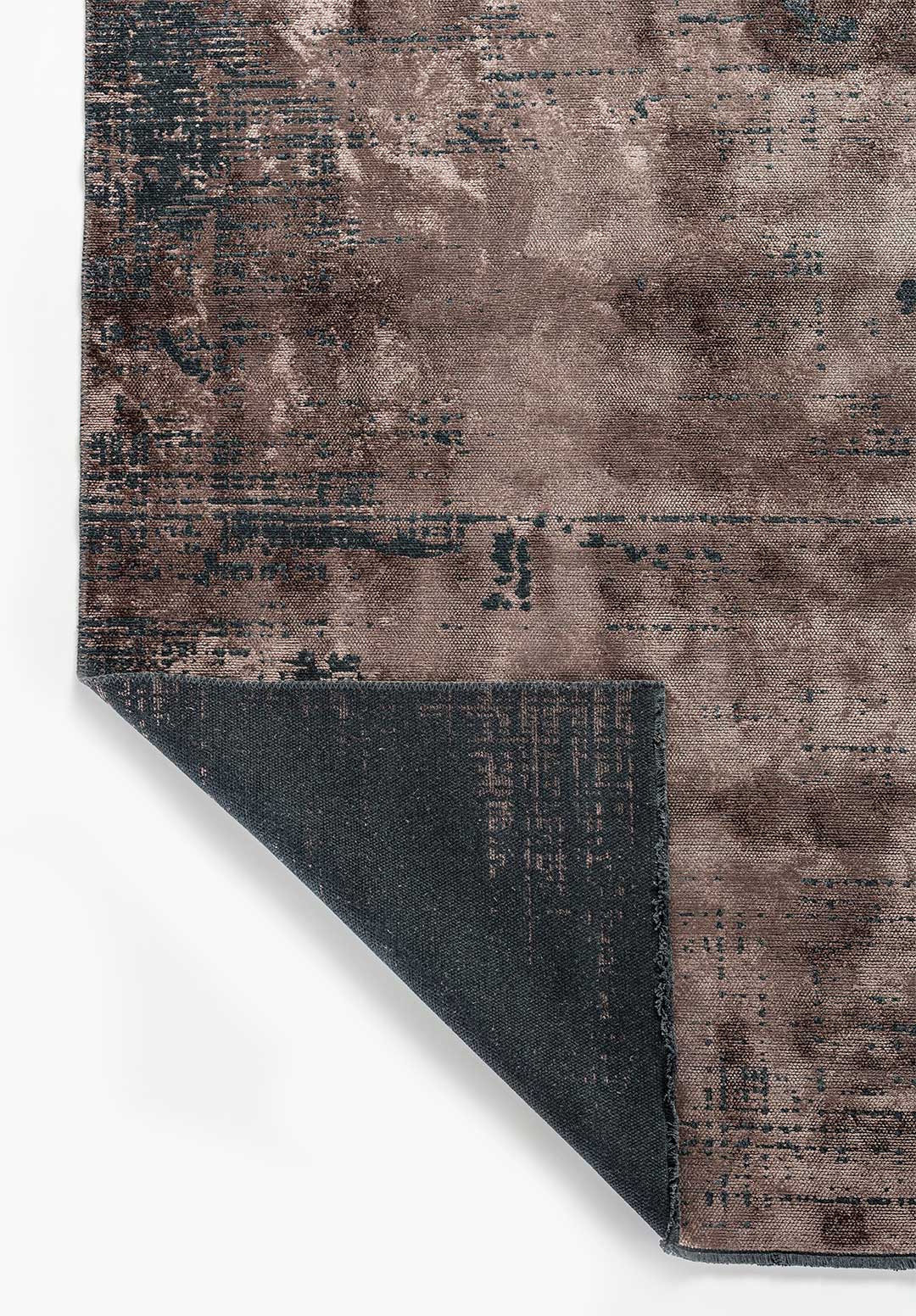 Space Dark Mink - Matte Black Rug Rugs - Venetto Design Venettodesign.com