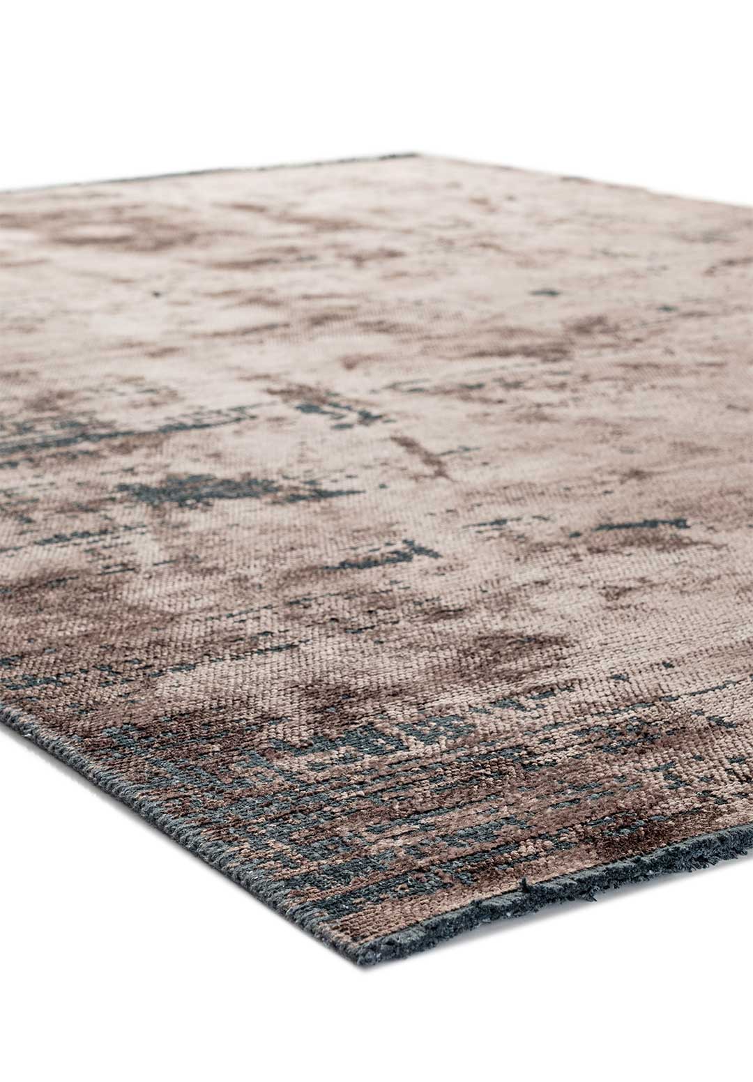 Space Dark Mink - Matte Black Rug Rugs - Venetto Design Venettodesign.com