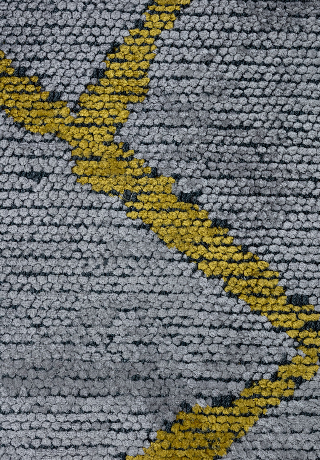 Grid Light Grey - Yellow Rug Rugs - Venetto Design Venettodesign.com