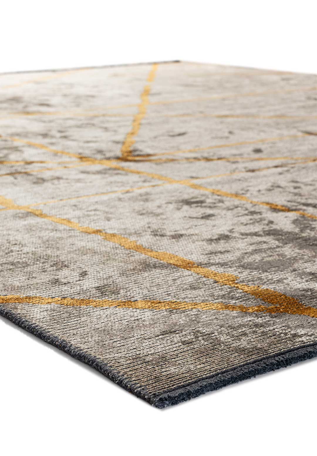 Grid Beige - Mustard Rug Rugs - Venetto Design Venettodesign.com