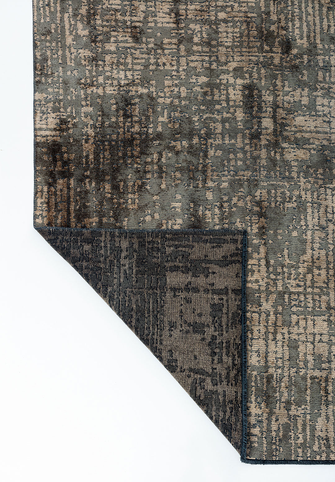 Pixel Anthracite - Dark Beige Rug Rugs - Venetto Design Venettodesign.com