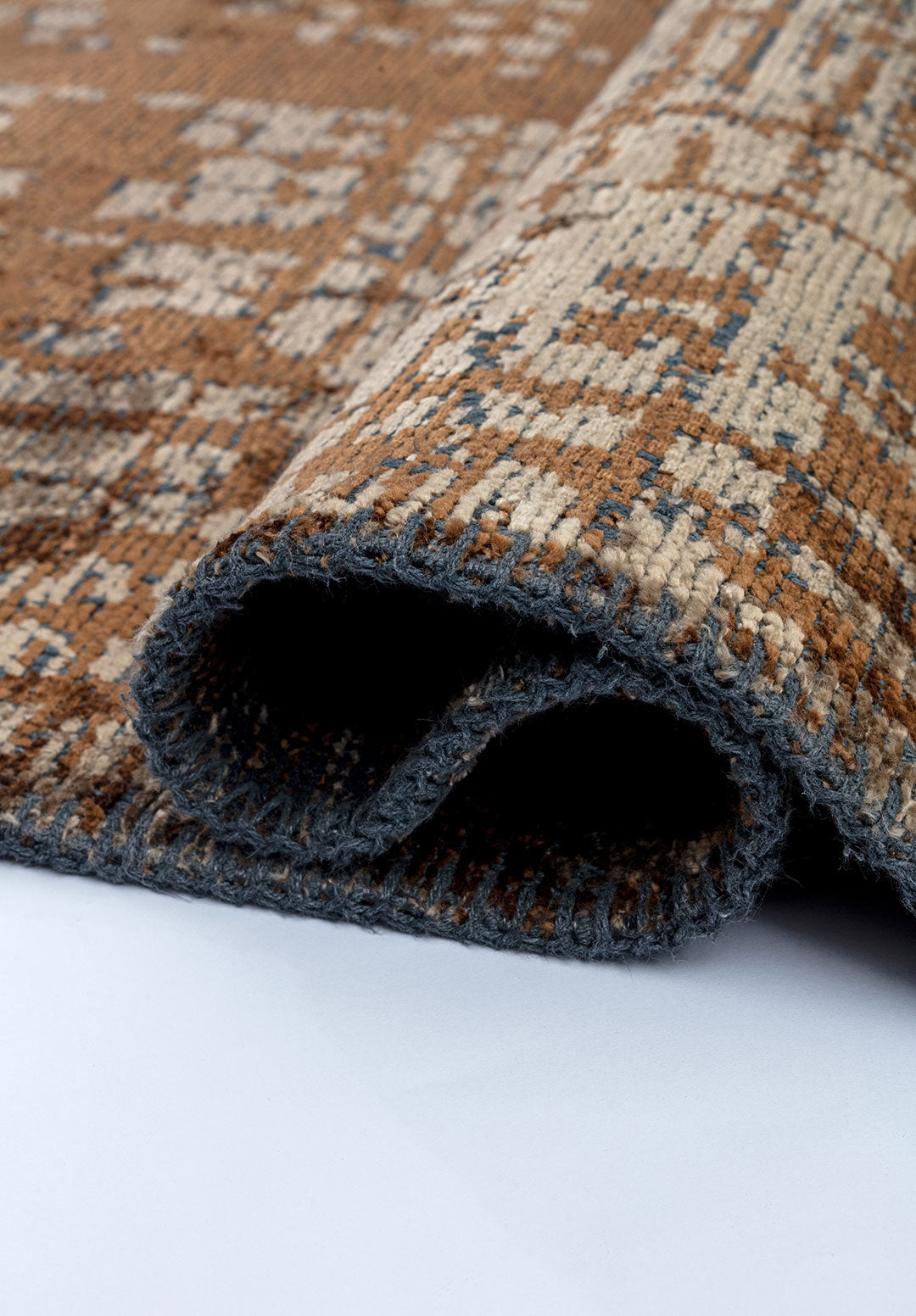 Pixel Cacao - Dark Beige Rug Rugs - Venetto Design Venettodesign.com