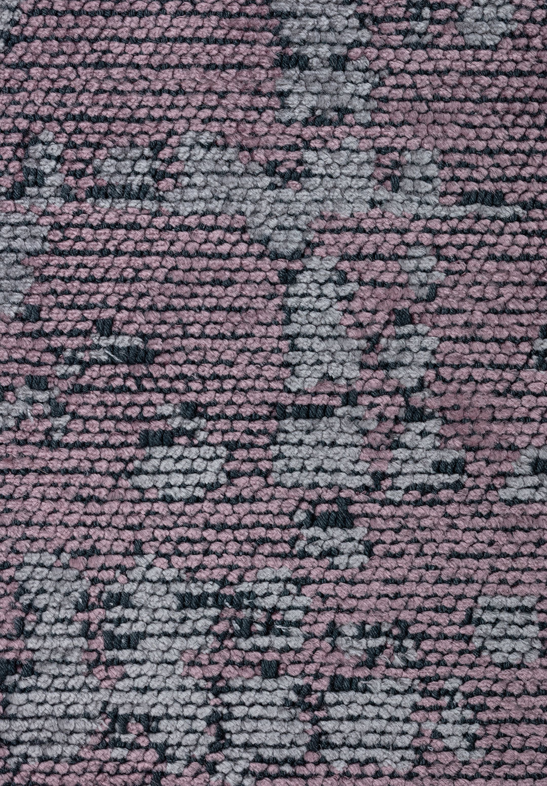 Pixel Damson - Light Grey Rug Rugs - Venetto Design Venettodesign.com