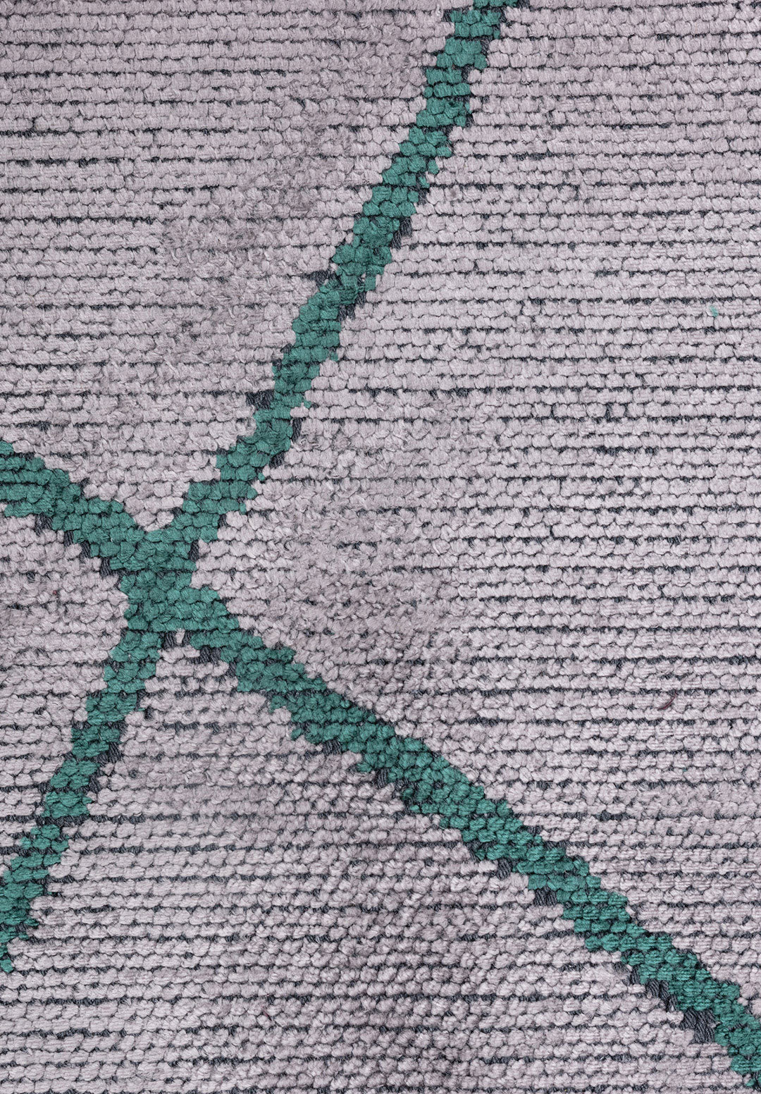 Moroccan Dark Green - Light Grey Rug Rugs - Venetto Design Venettodesign.com