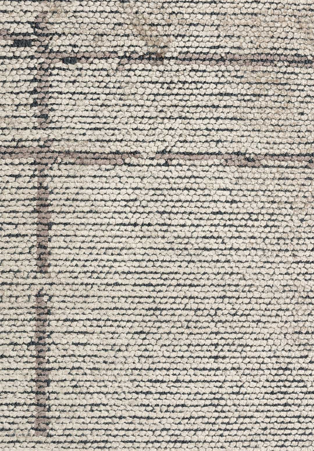 Barber Dark Grey - Cream Rug Rugs - Venetto Design Venettodesign.com