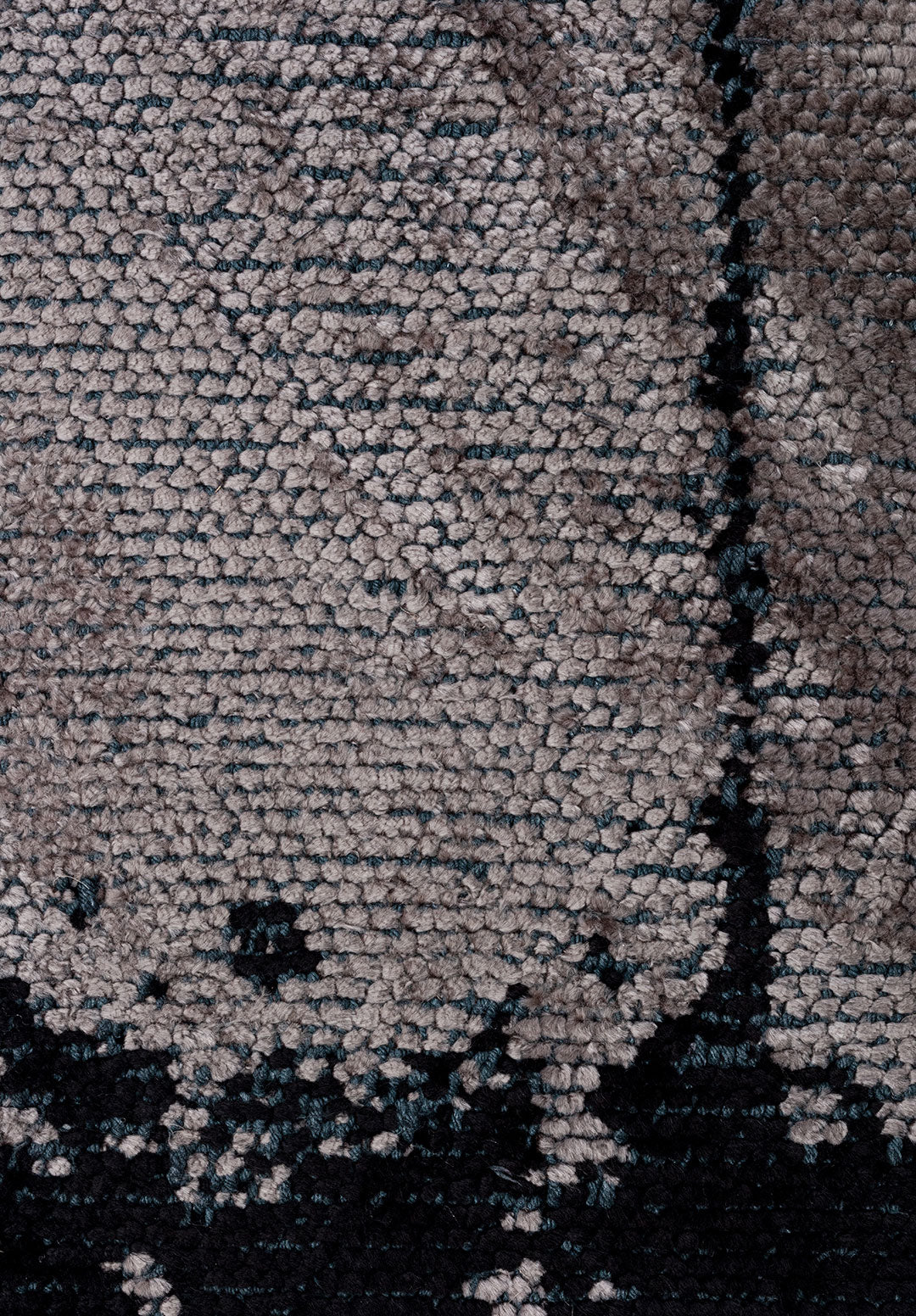 Barber Black - Dark Grey Rug Rugs - Venetto Design Venettodesign.com