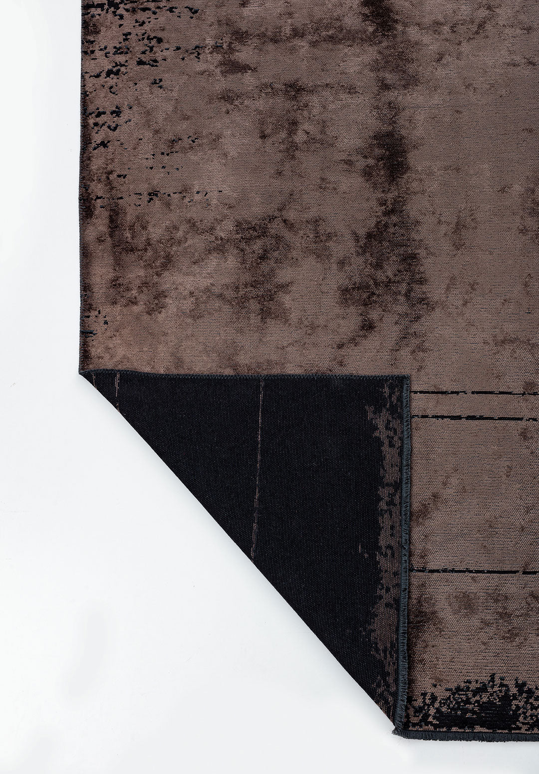 Barber Black - Dark Mink Rug Rugs - Venetto Design Venettodesign.com