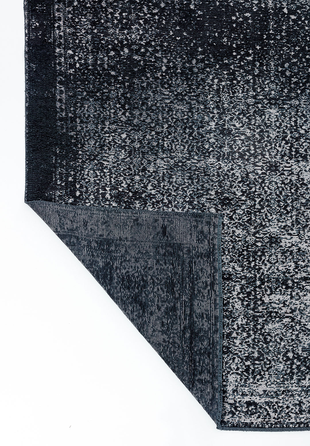 Heritage Black - Light Grey Rug Rugs - Venetto Design Venettodesign.com
