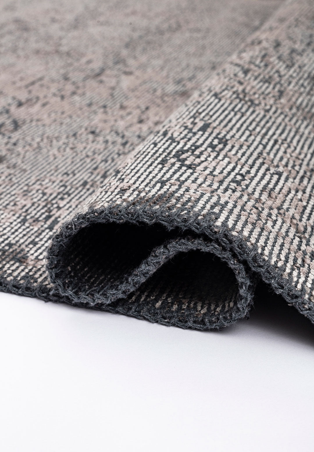 Medallion Grey - Dark Grey Rug Rugs - Venetto Design Venettodesign.com