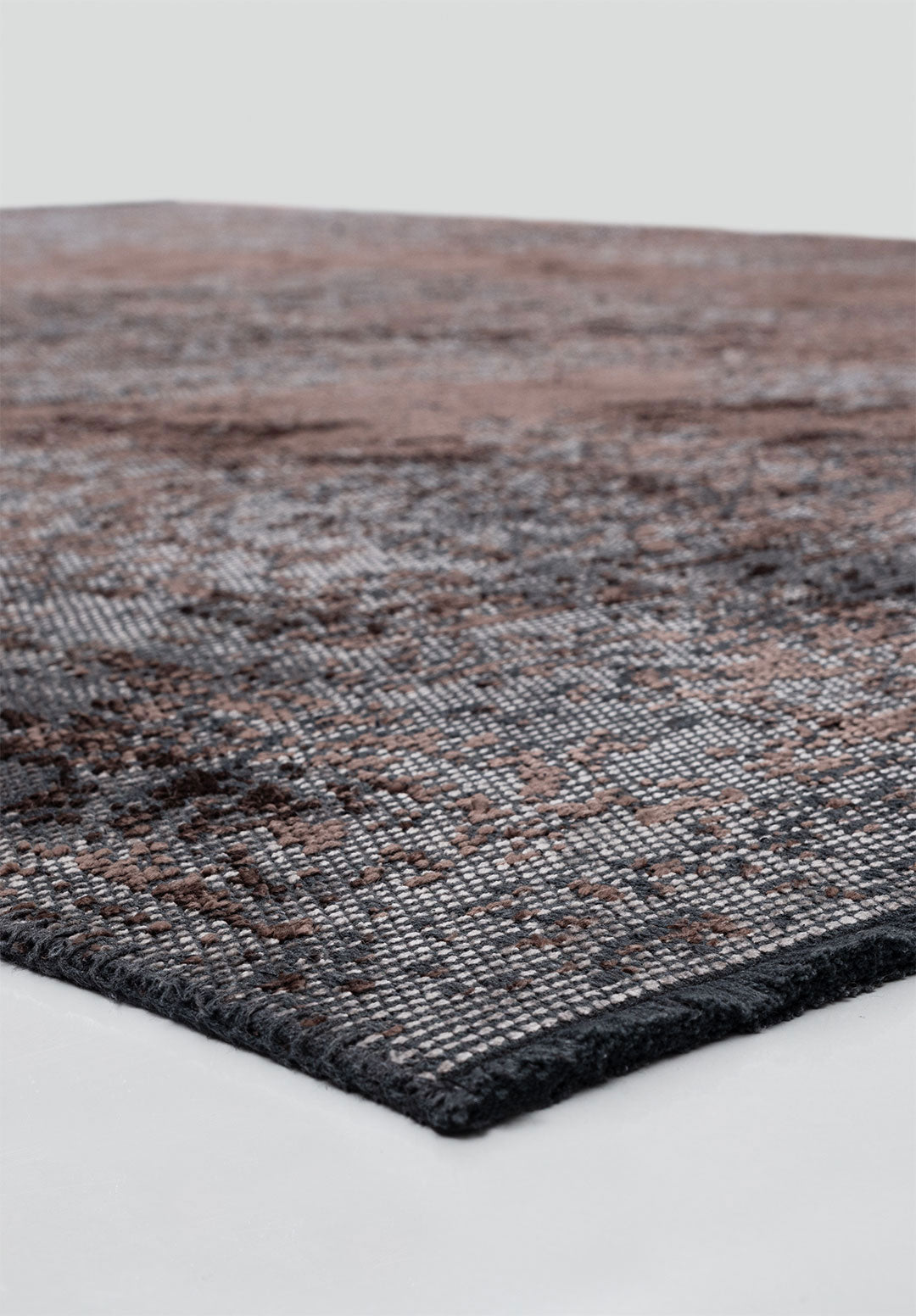 Medallion Grey - Dark Mink Rug Rugs - Venetto Design Venettodesign.com