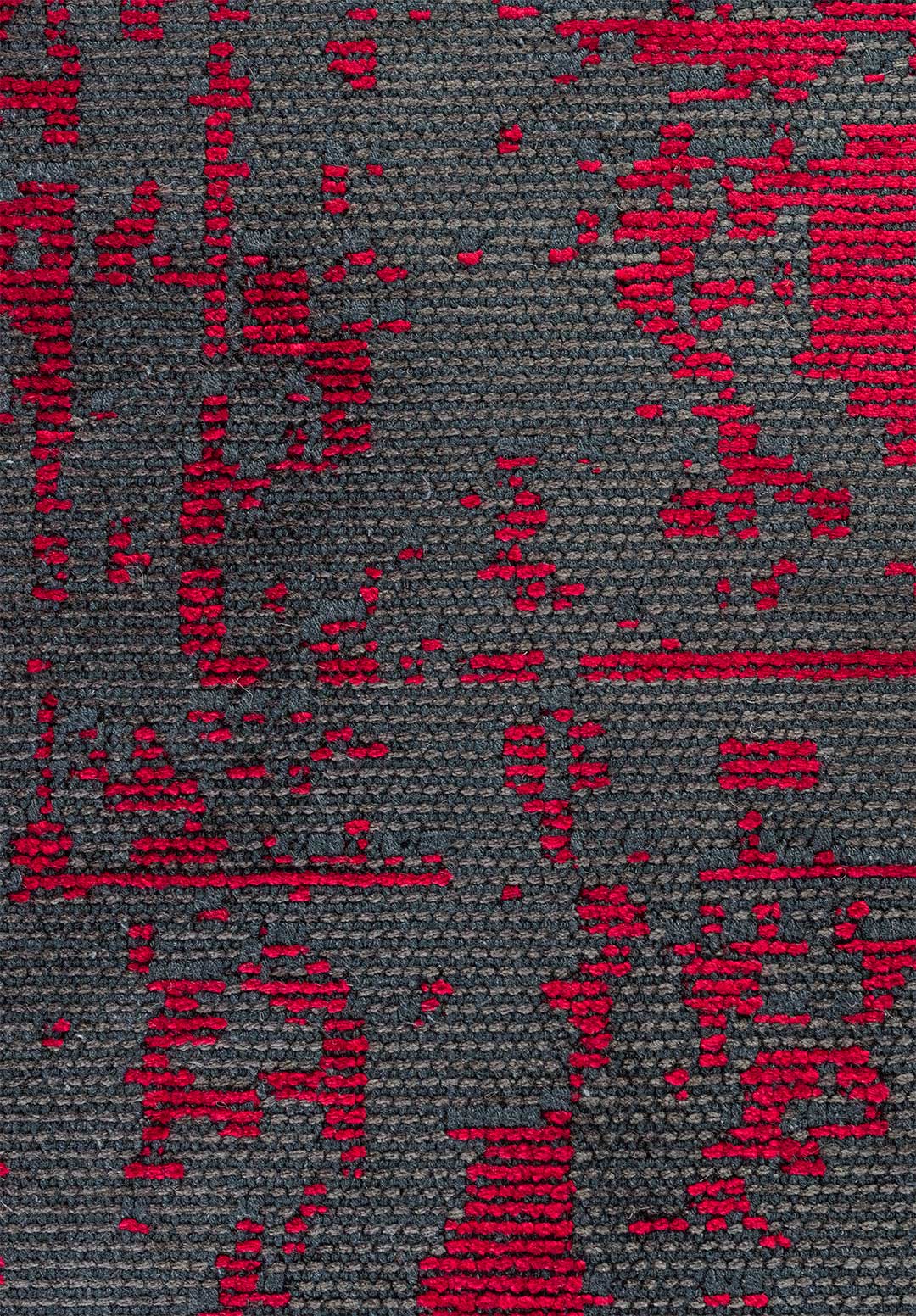 Ivy Anthracite - Red Rug Rugs - Venetto Design Venettodesign.com