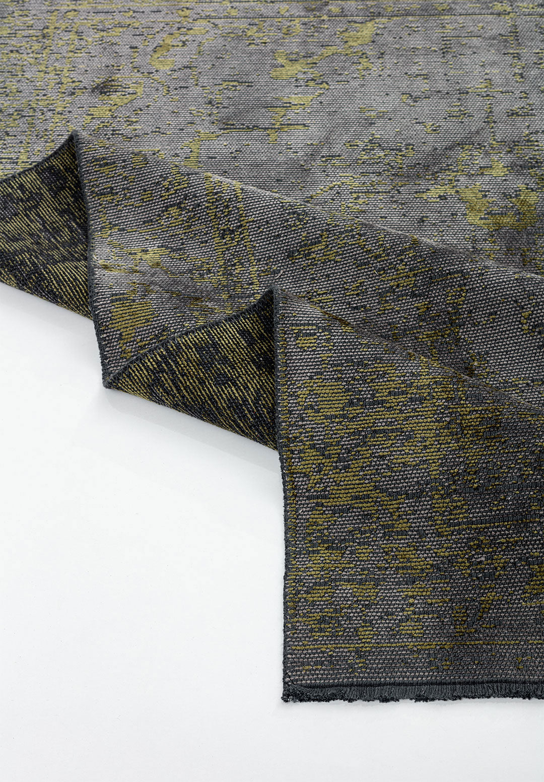 Ivy Grey - Green Rug Rugs - Venetto Design Venettodesign.com