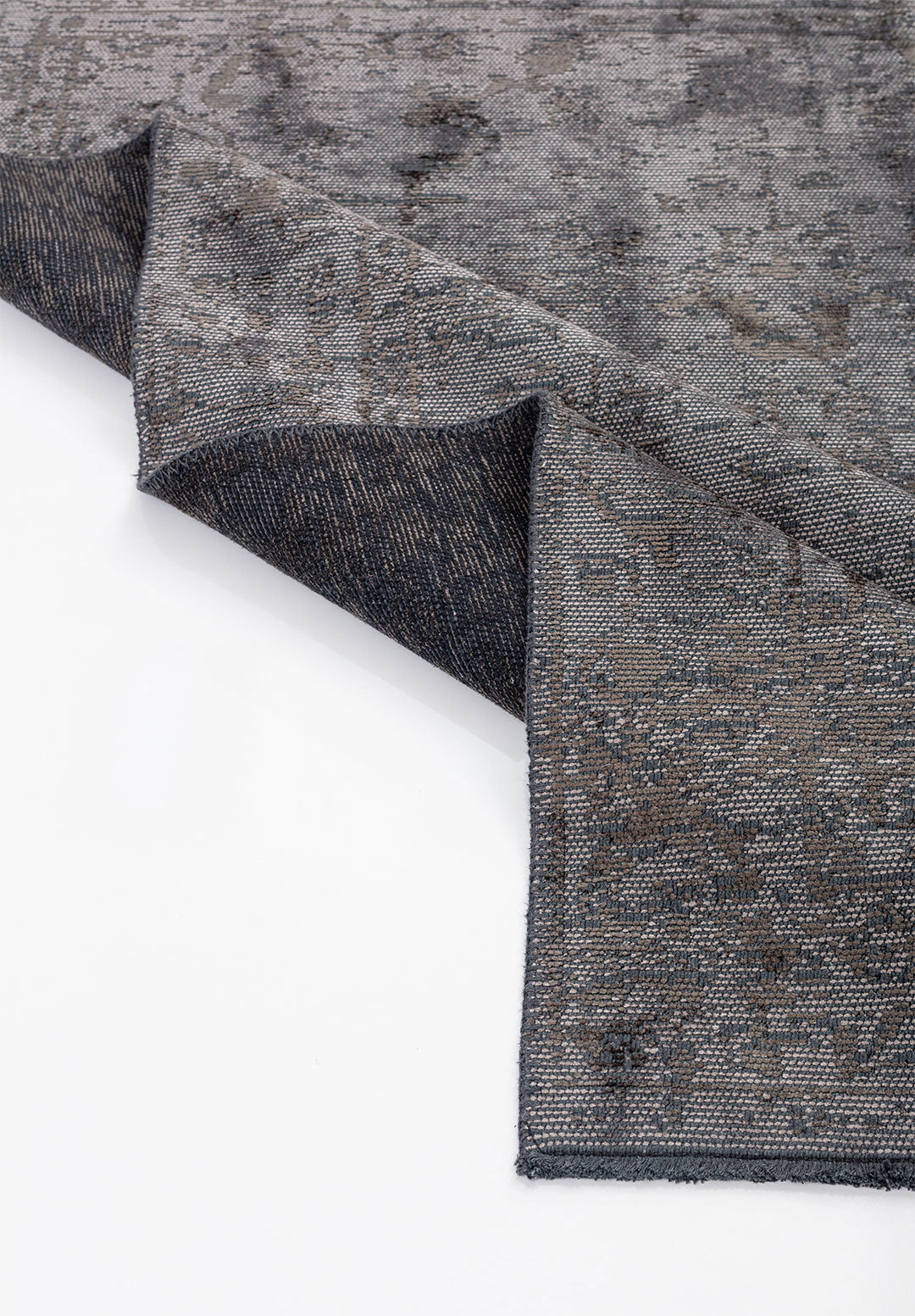 Ivy Grey - Anthracite Rug Rugs - Venetto Design Venettodesign.com
