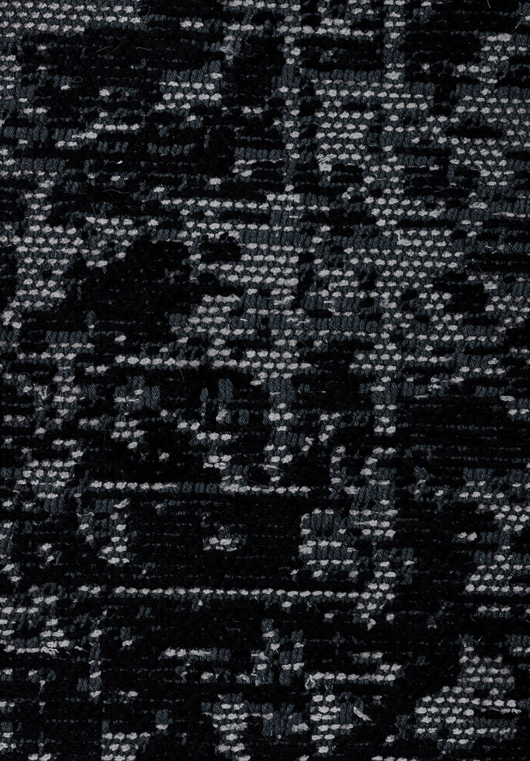 Ivy Black - Light Cream Rug Rugs - Venetto Design Venettodesign.com