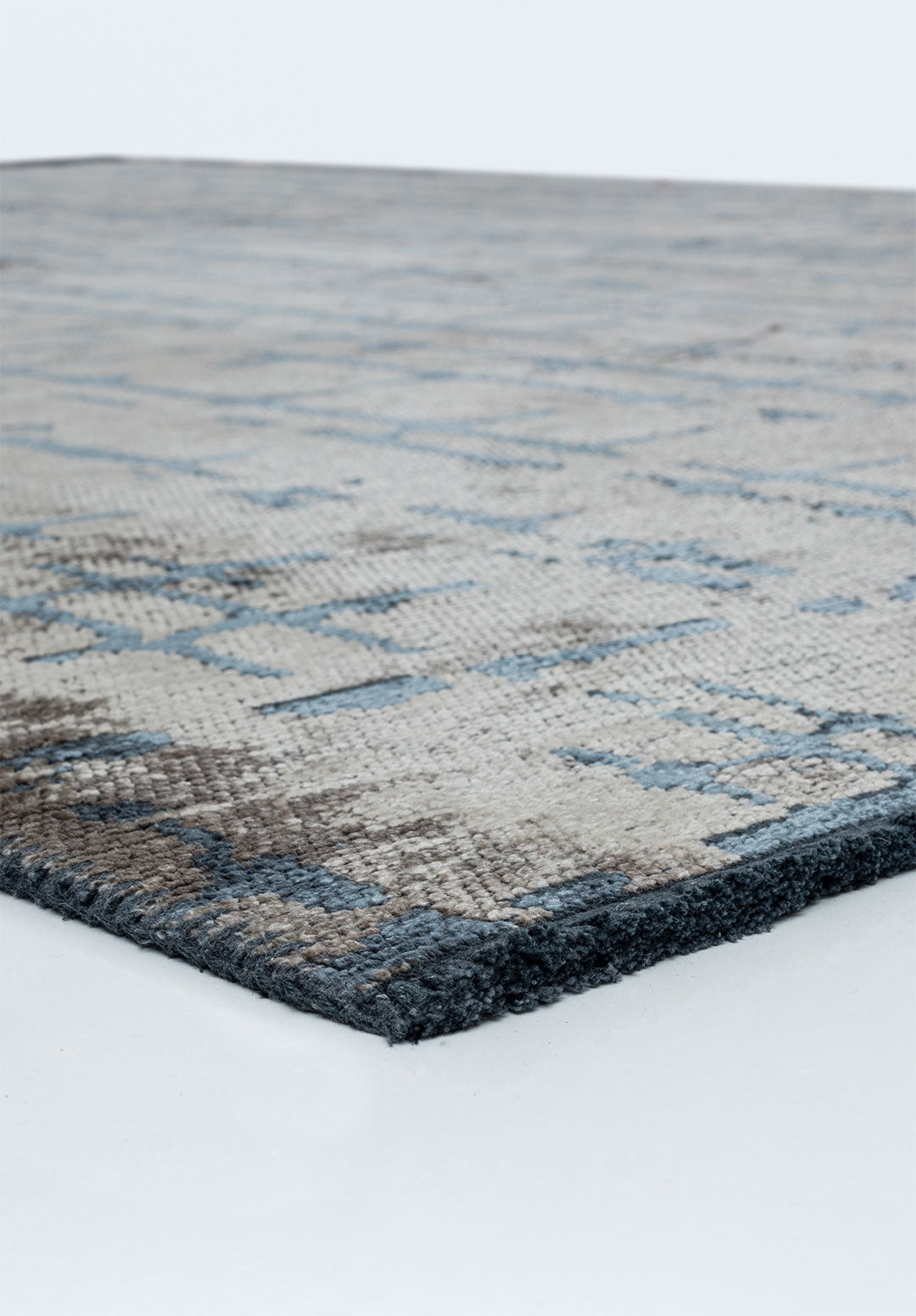 Axis Blue - Beige Rug Rugs - Venetto Design Venettodesign.com
