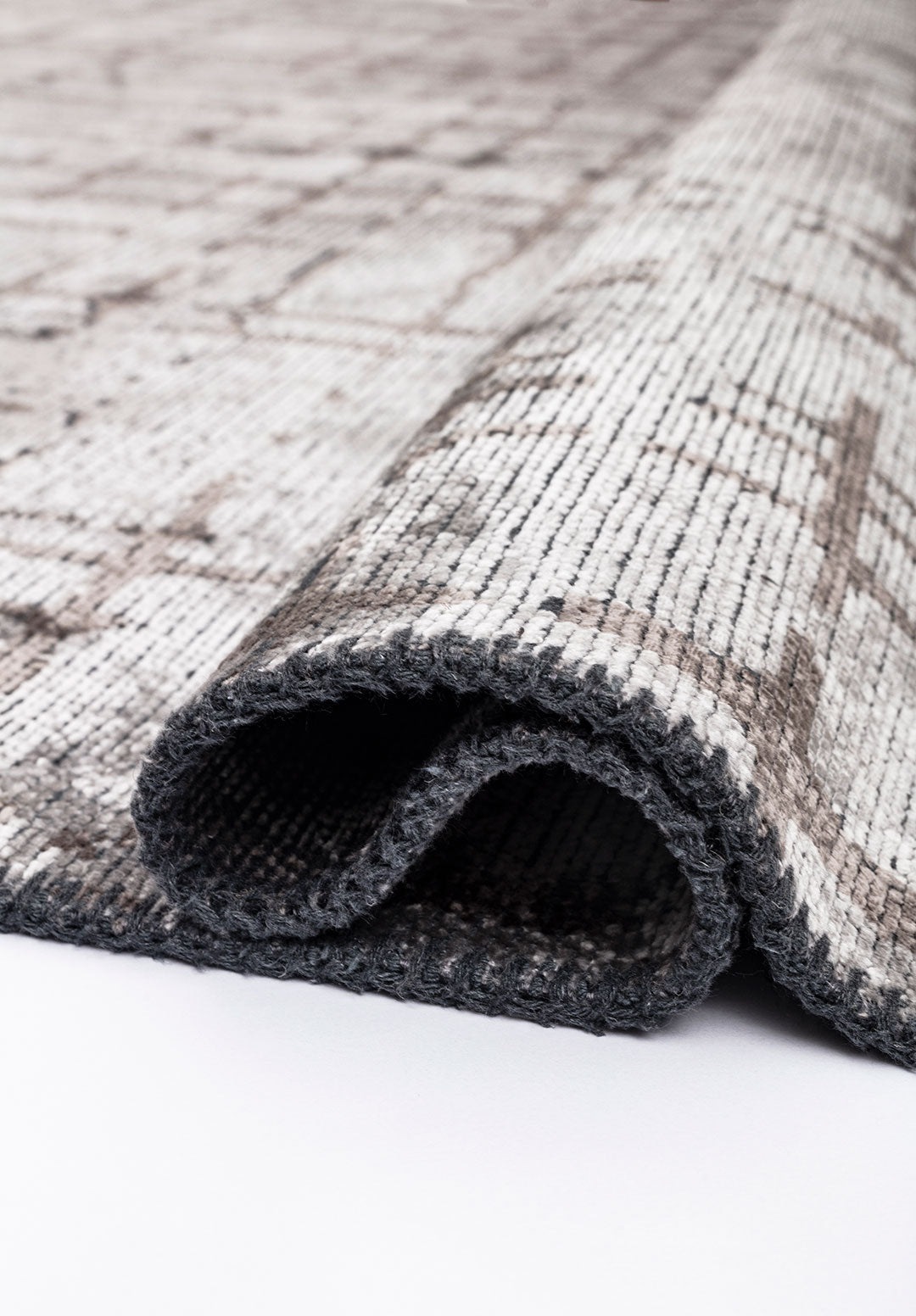 Axis Dark Grey - Light Grey Rug Rugs - Venetto Design Venettodesign.com