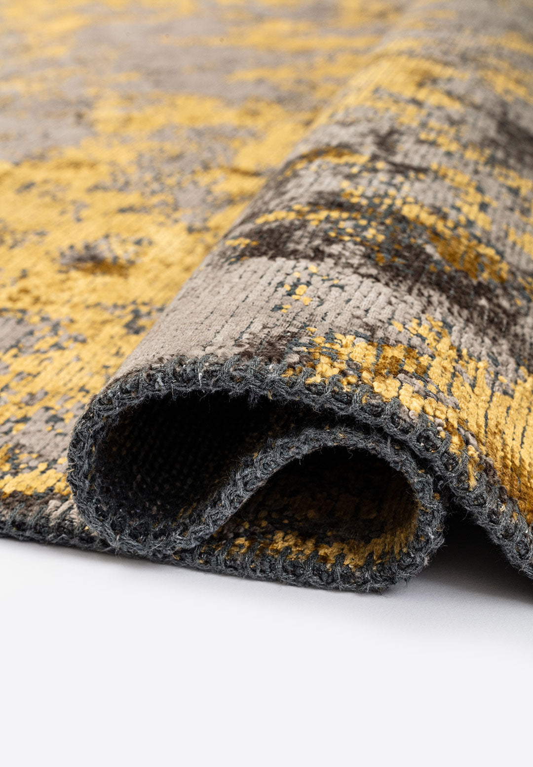 Marble Gold - Dark Grey Rug Rugs - Venetto Design Venettodesign.com