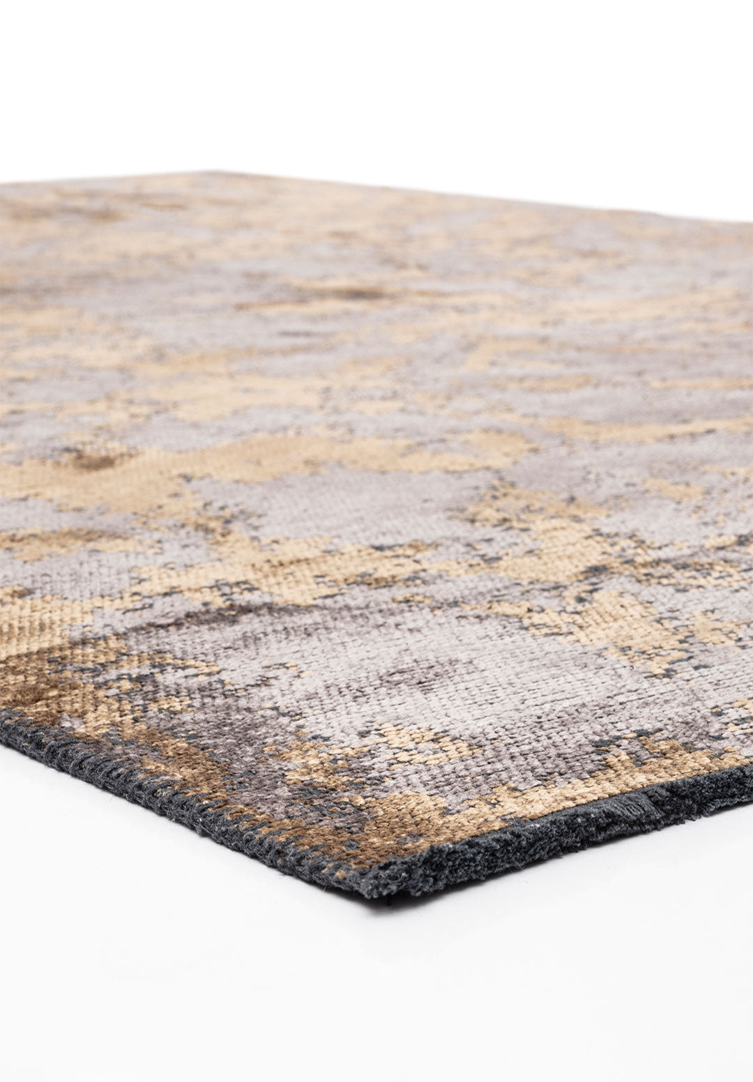 Marble Light Brown - Dark Grey Rug Rugs - Venetto Design Venettodesign.com