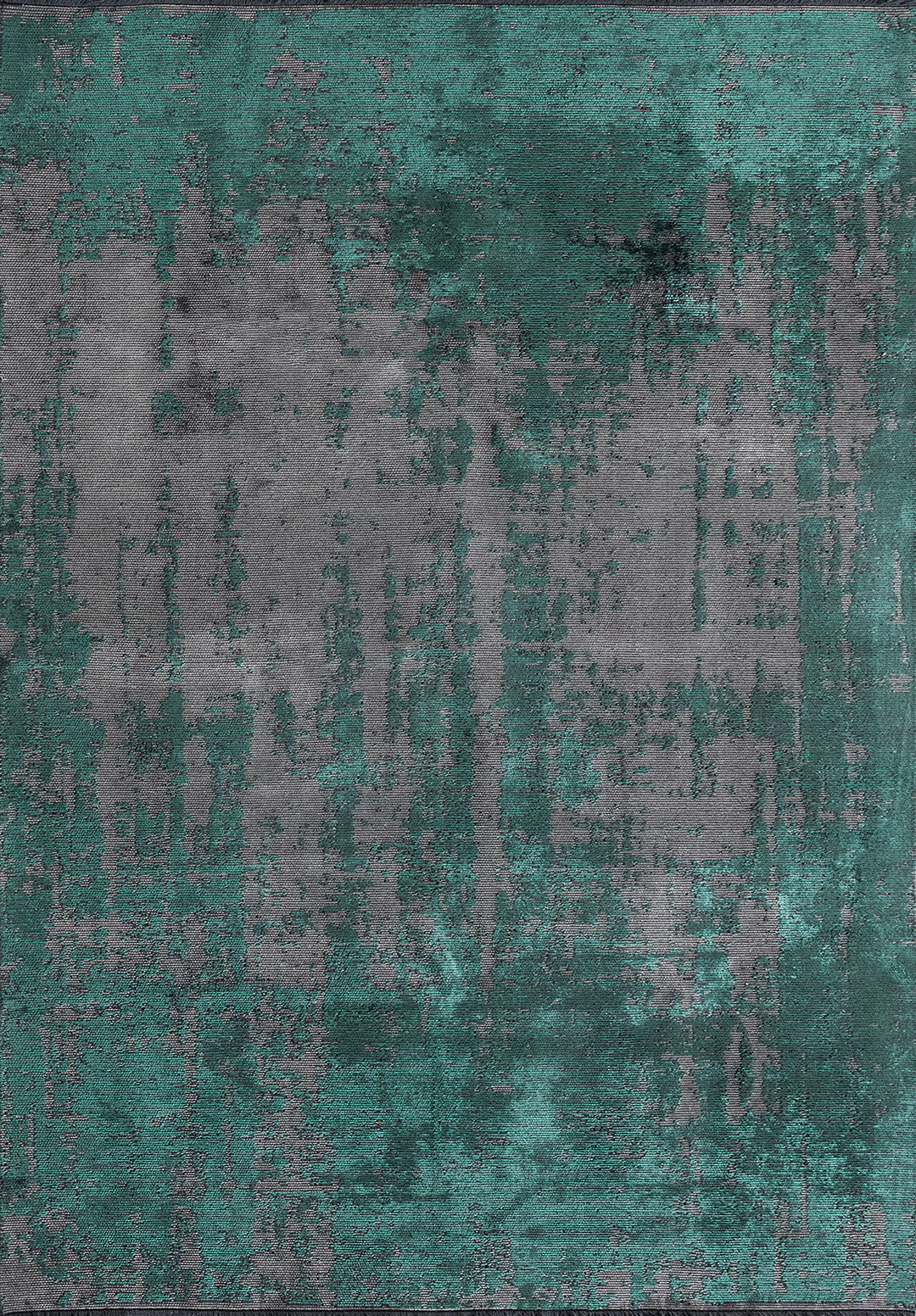 Horizon Dark Green - Grey Rug Rugs - Venetto Design Venettodesign.com