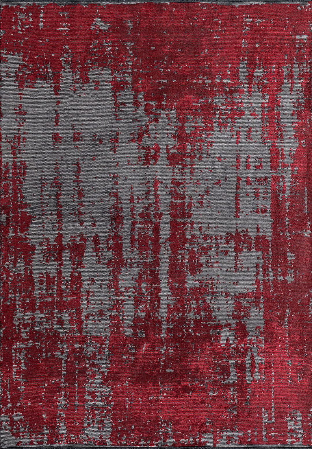 Horizon Red - Grey Rug Rugs - Venetto Design Venettodesign.com