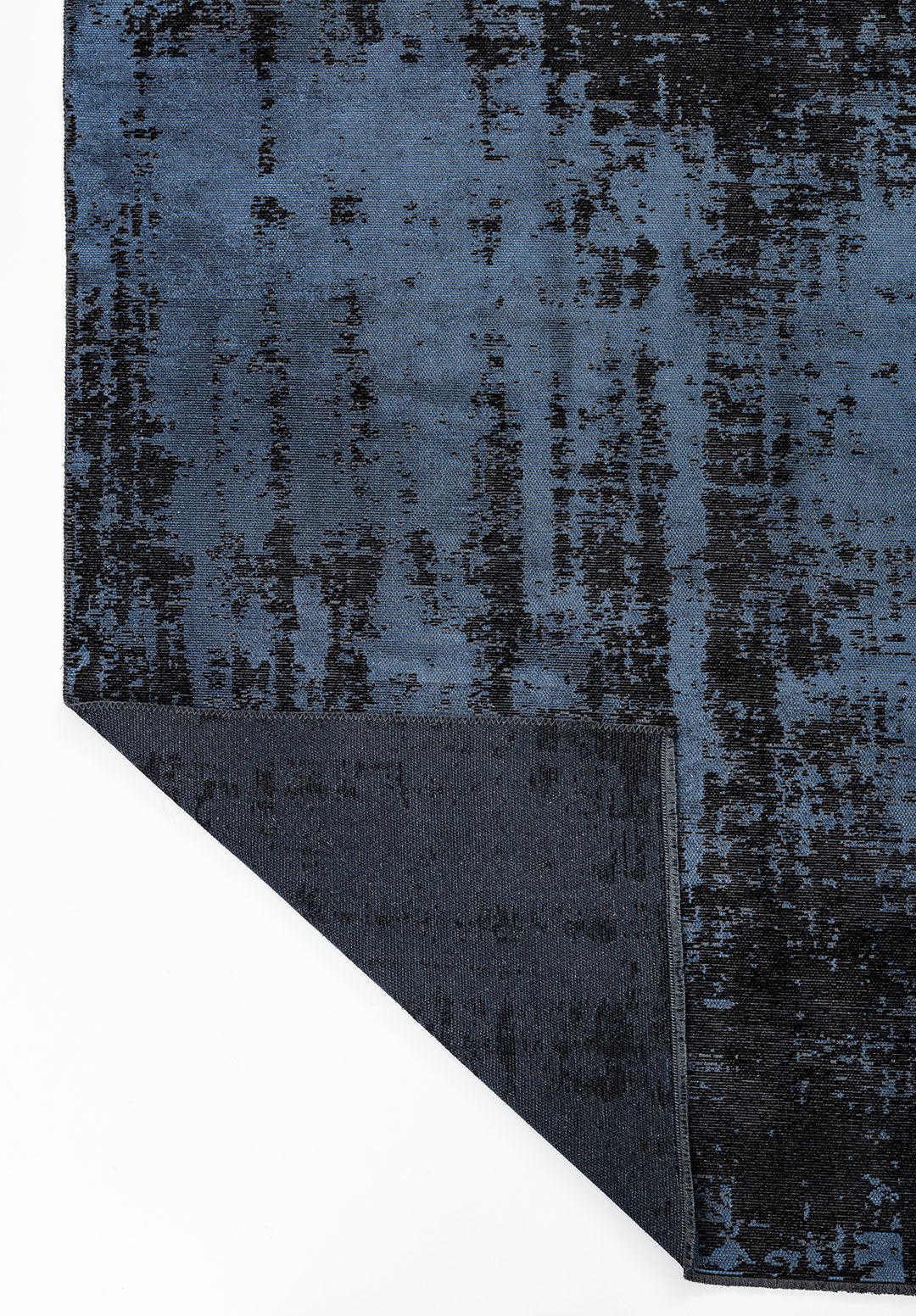Horizon Black - Navy Blue Rug Rugs - Venetto Design Venettodesign.com