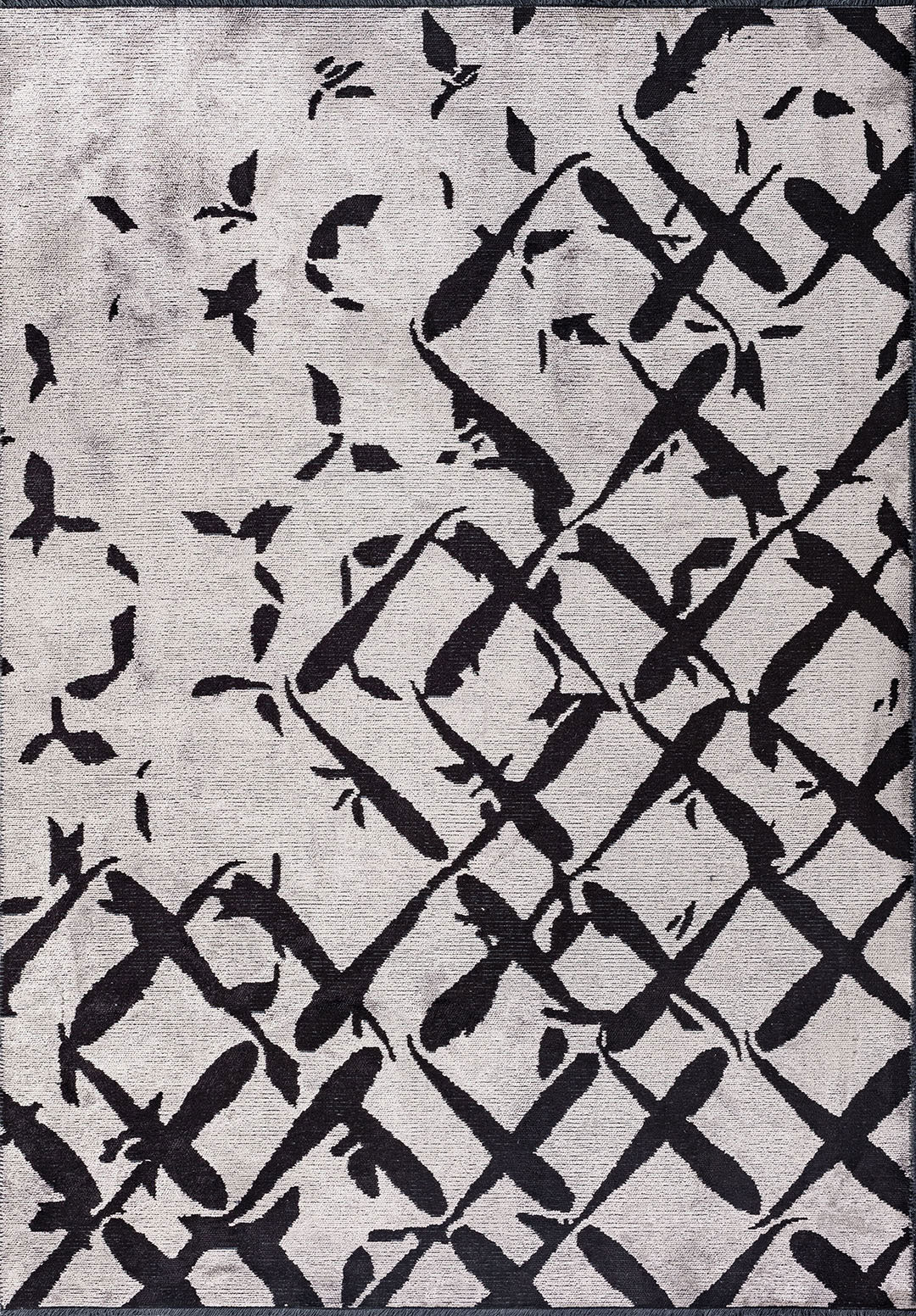 Fade Black - Light Grey Rug Rugs - Venetto Design Venettodesign.com
