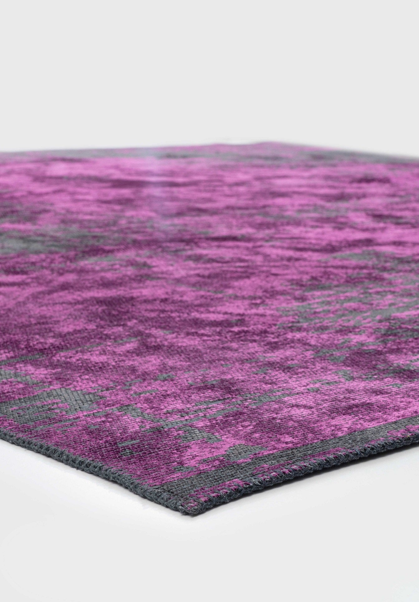 Surface Charcoal - Purple Rug Rugs - Venetto Design Venettodesign.com