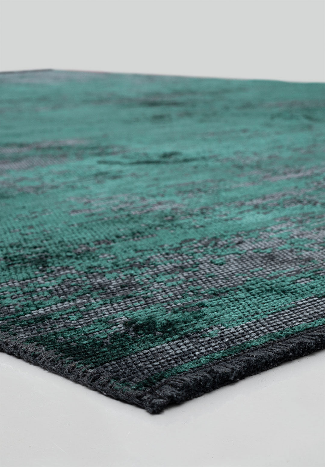 Surface Blue - Dark Green Rug Rugs - Venetto Design Venettodesign.com