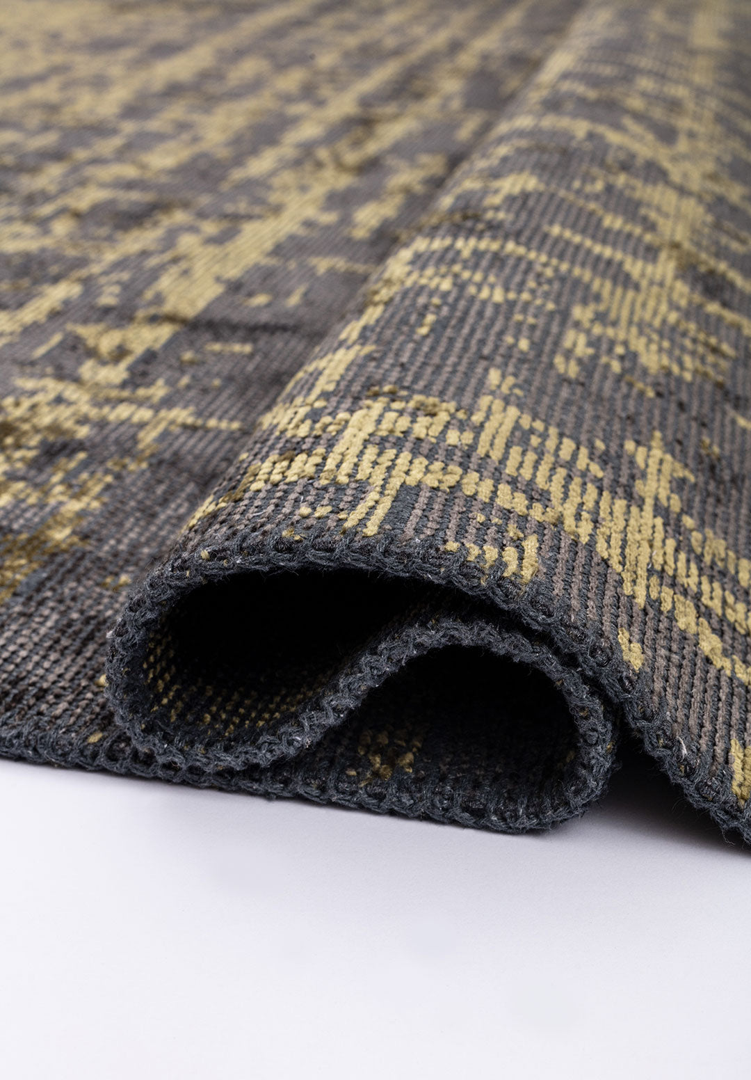 Spark Anthracite - Green Rug Rugs - Venetto Design Venettodesign.com