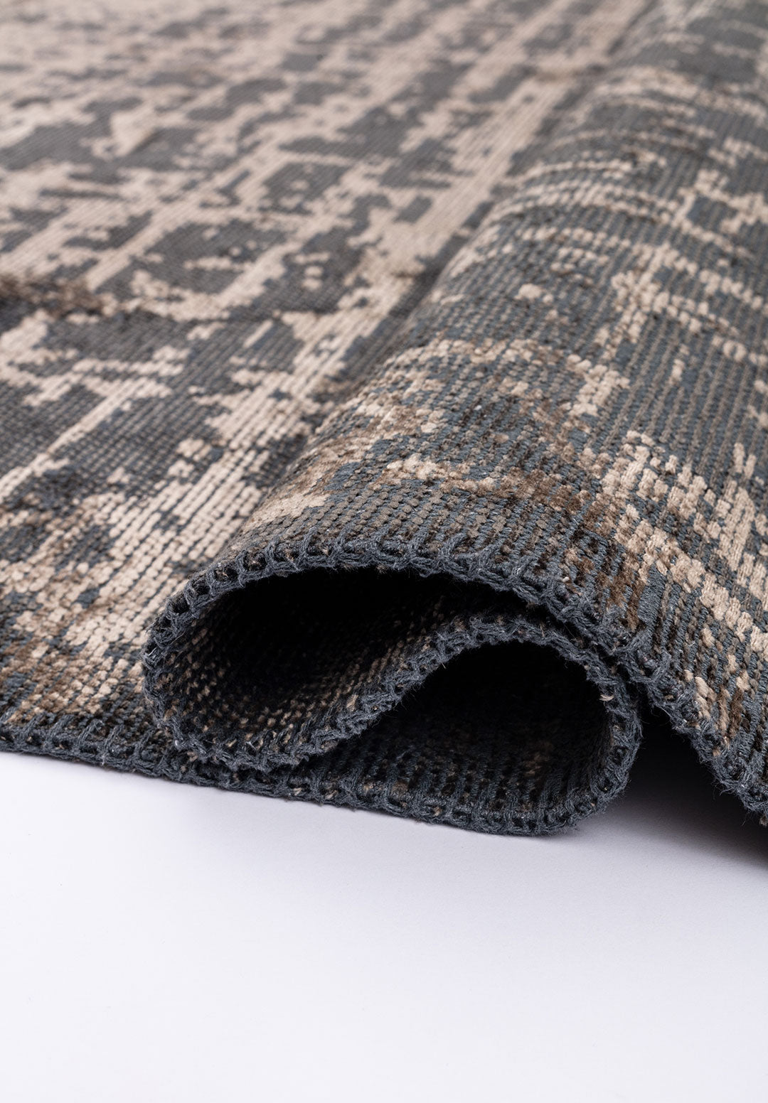 Spark Anthracite - Nougat Rug Rugs - Venetto Design Venettodesign.com