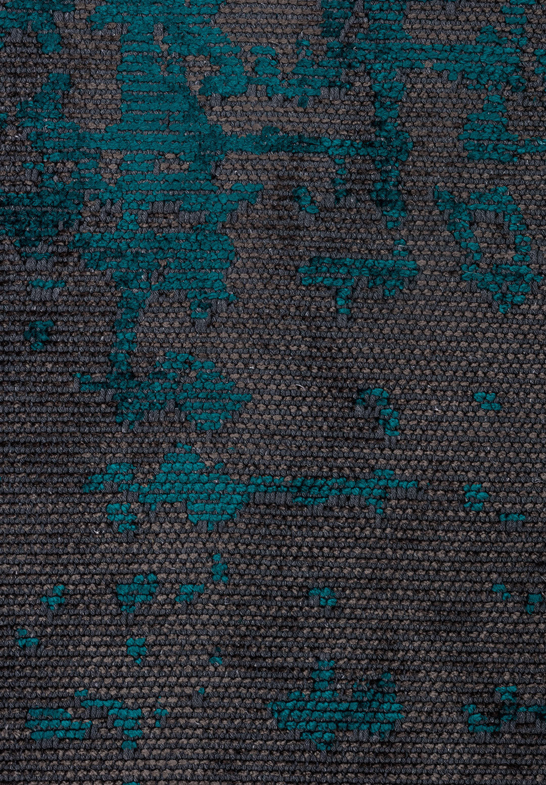 Spark Anthracite - Dark Turquoise Rug Rugs - Venetto Design Venettodesign.com