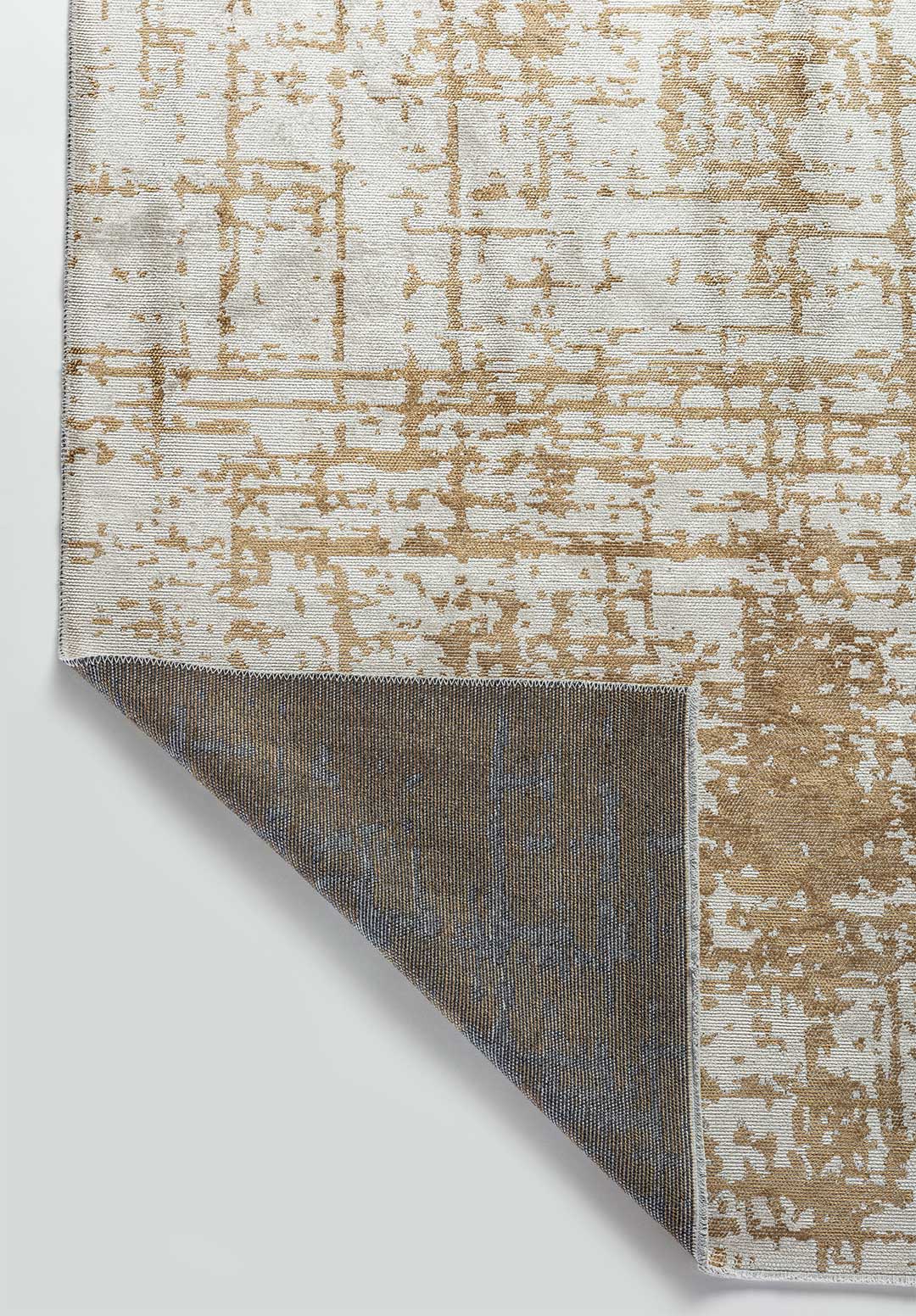 Spark White - Light Brown Rug Rugs - Venetto Design Venettodesign.com