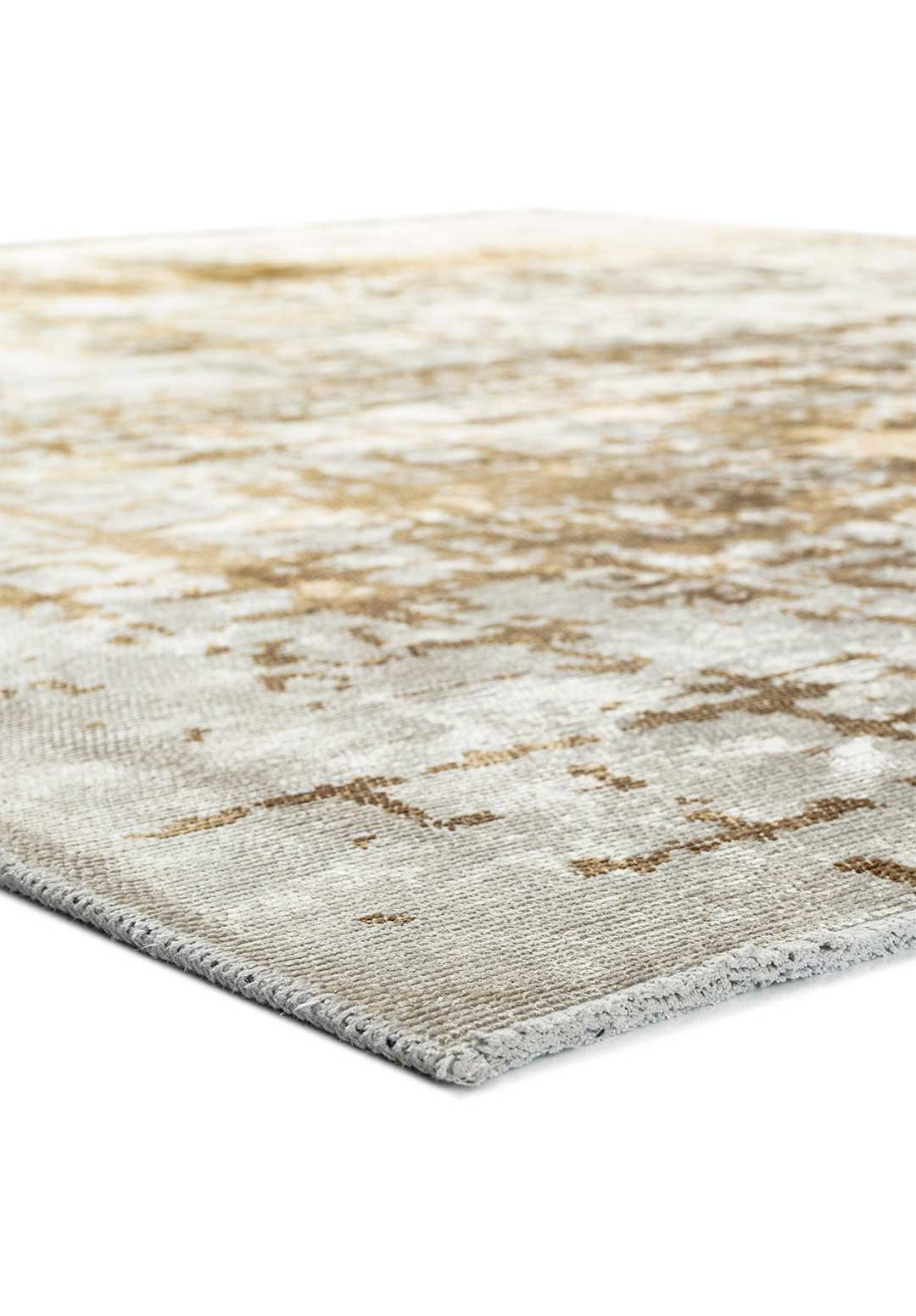 Spark White - Light Brown Rug Rugs - Venetto Design Venettodesign.com