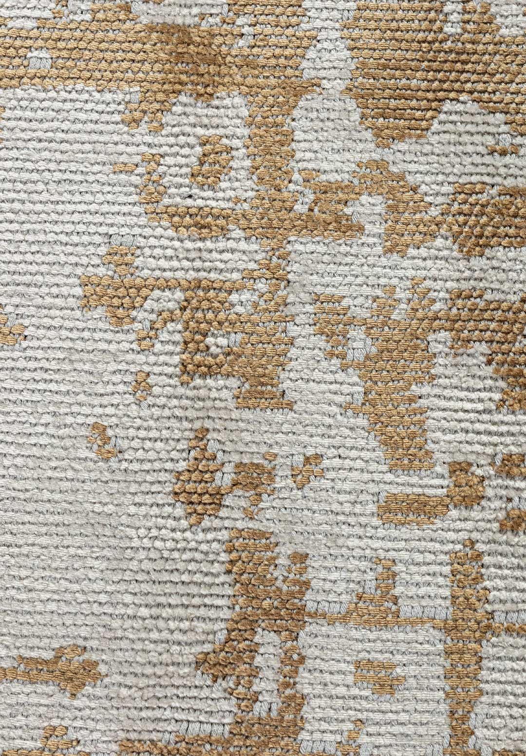 Spark White - Light Brown Rug Rugs - Venetto Design Venettodesign.com