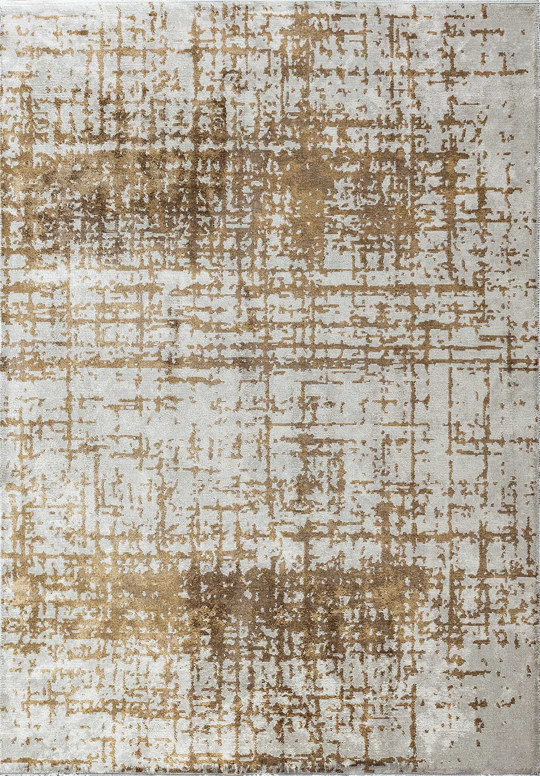 Spark White - Light Brown Rug Rugs - Venetto Design Venettodesign.com