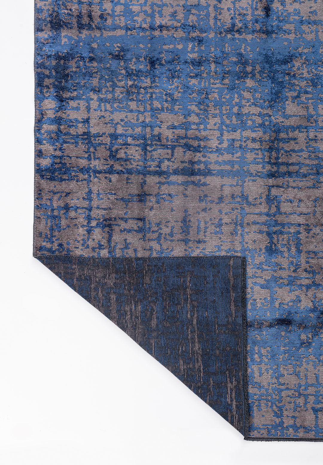 Spark Dark Grey - Navy Blue Rug Rugs - Venetto Design Venettodesign.com