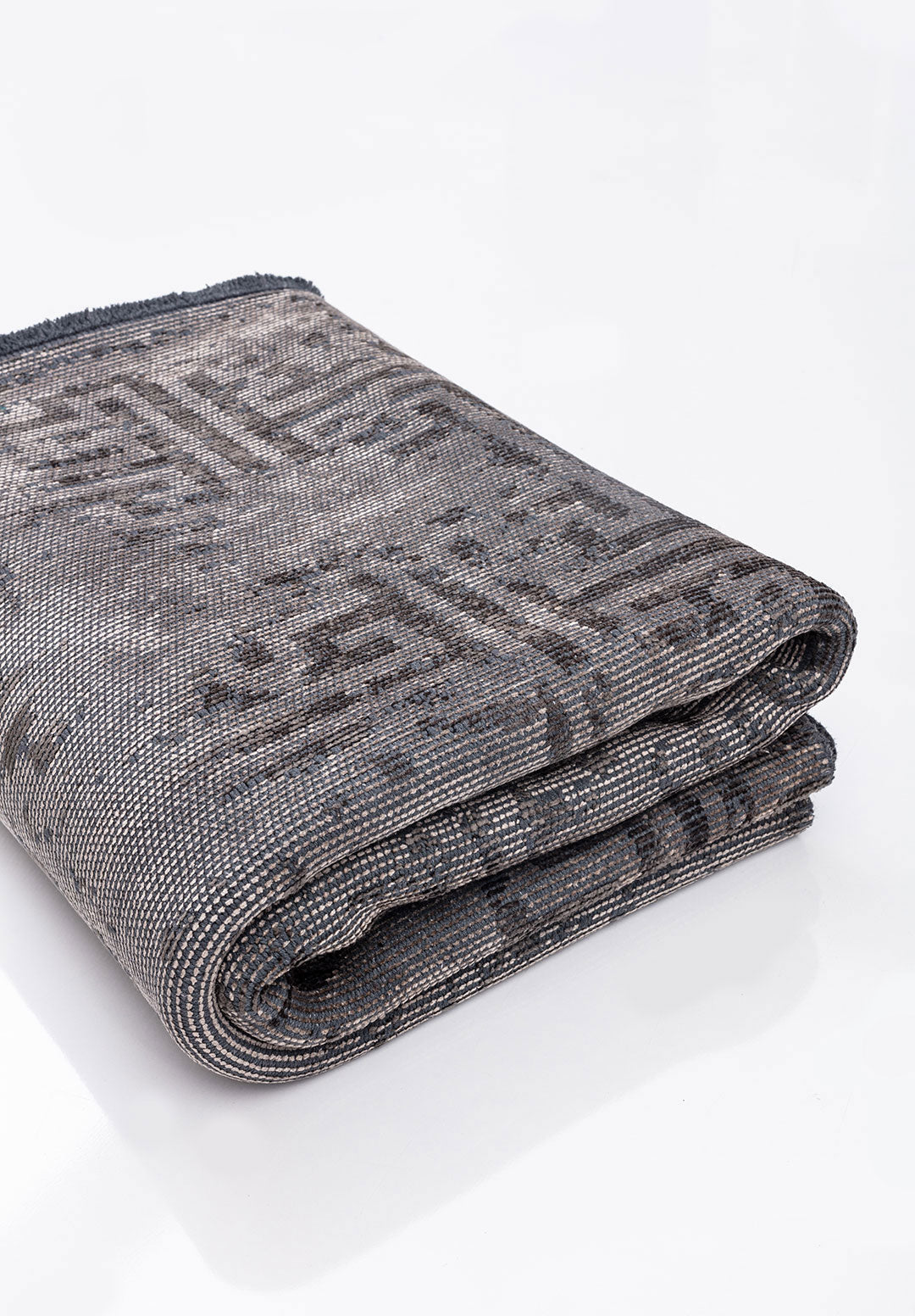 Labyrinth Grey - Anthracite Rug Rugs - Venetto Design Venettodesign.com