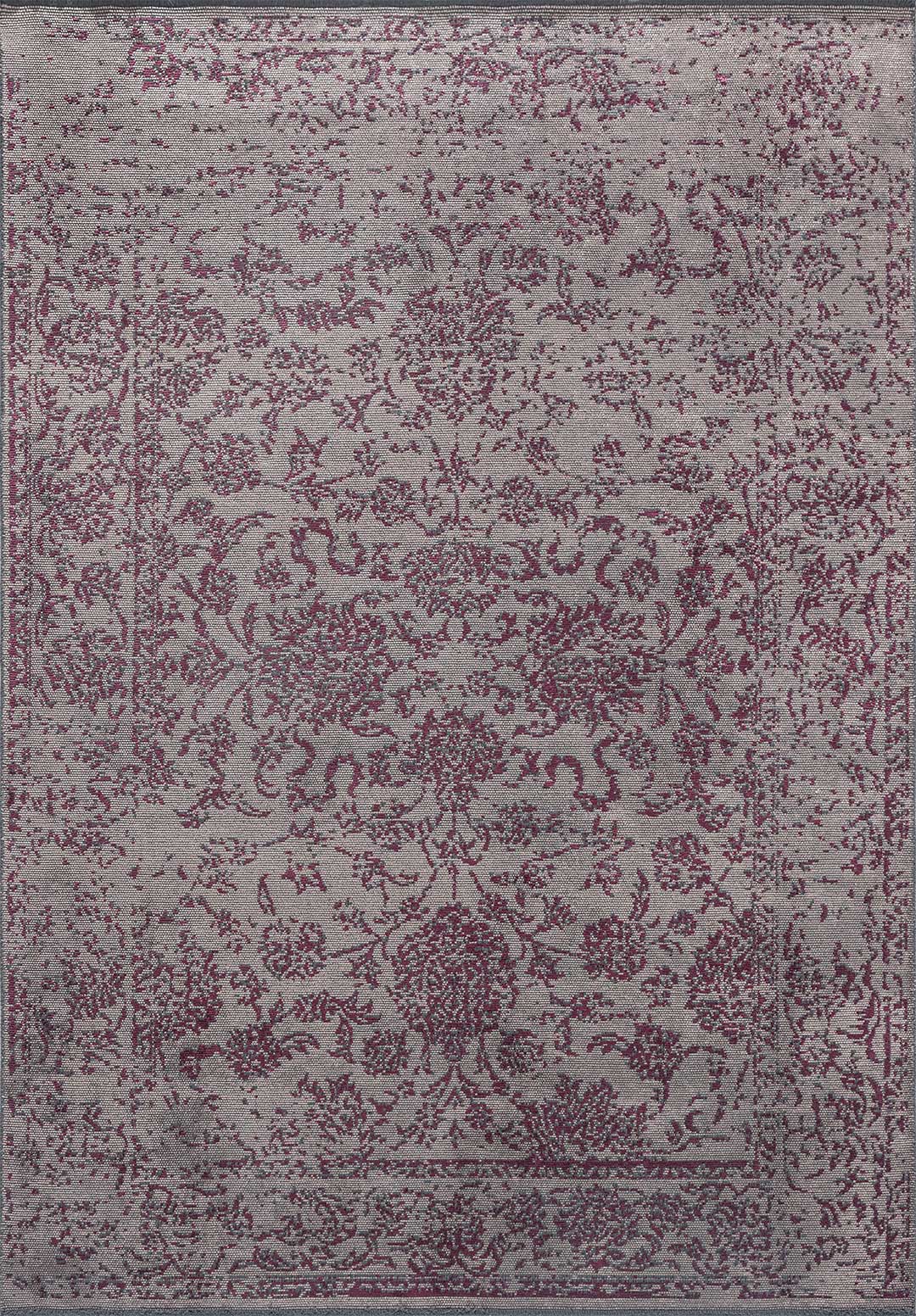 Classy Dark Damson - Copper Rug Rugs - Venetto Design Venettodesign.com