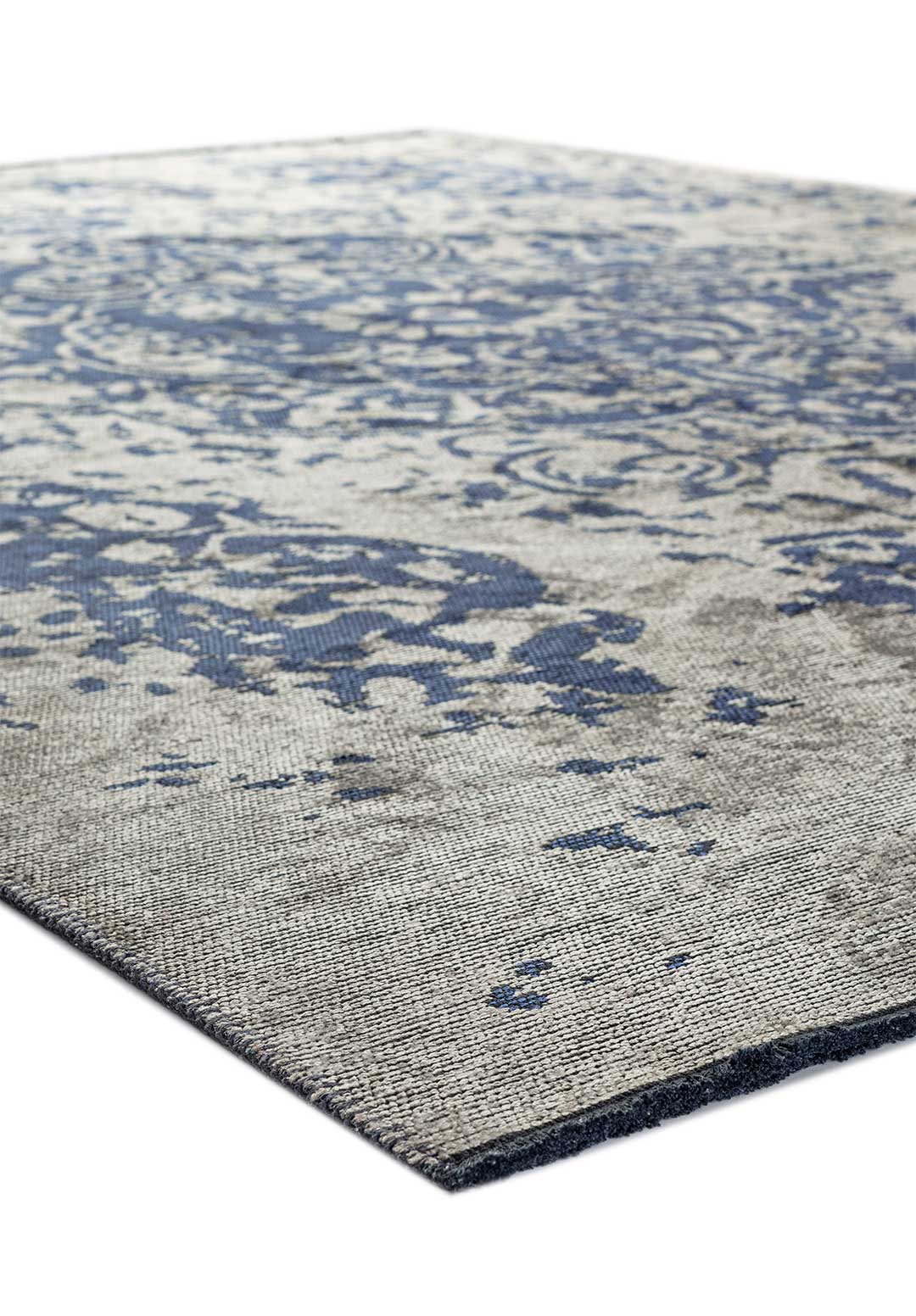 Seal Navy Blue - Beige Rug Rugs - Venetto Design Venettodesign.com
