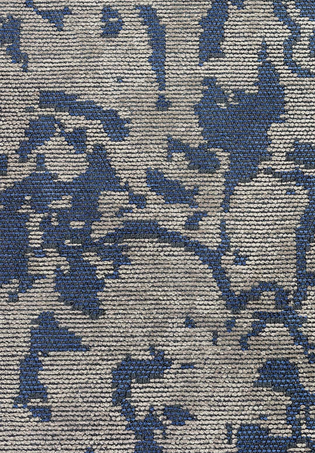Seal Navy Blue - Beige Rug Rugs - Venetto Design Venettodesign.com