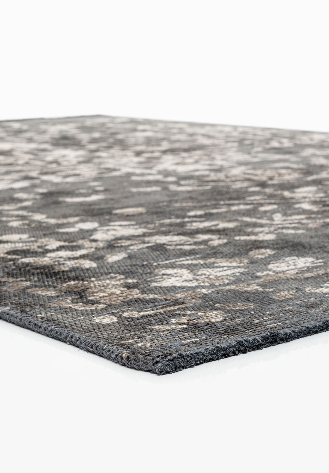 Flora Beige - Anthracite Rug Rugs - Venetto Design Venettodesign.com