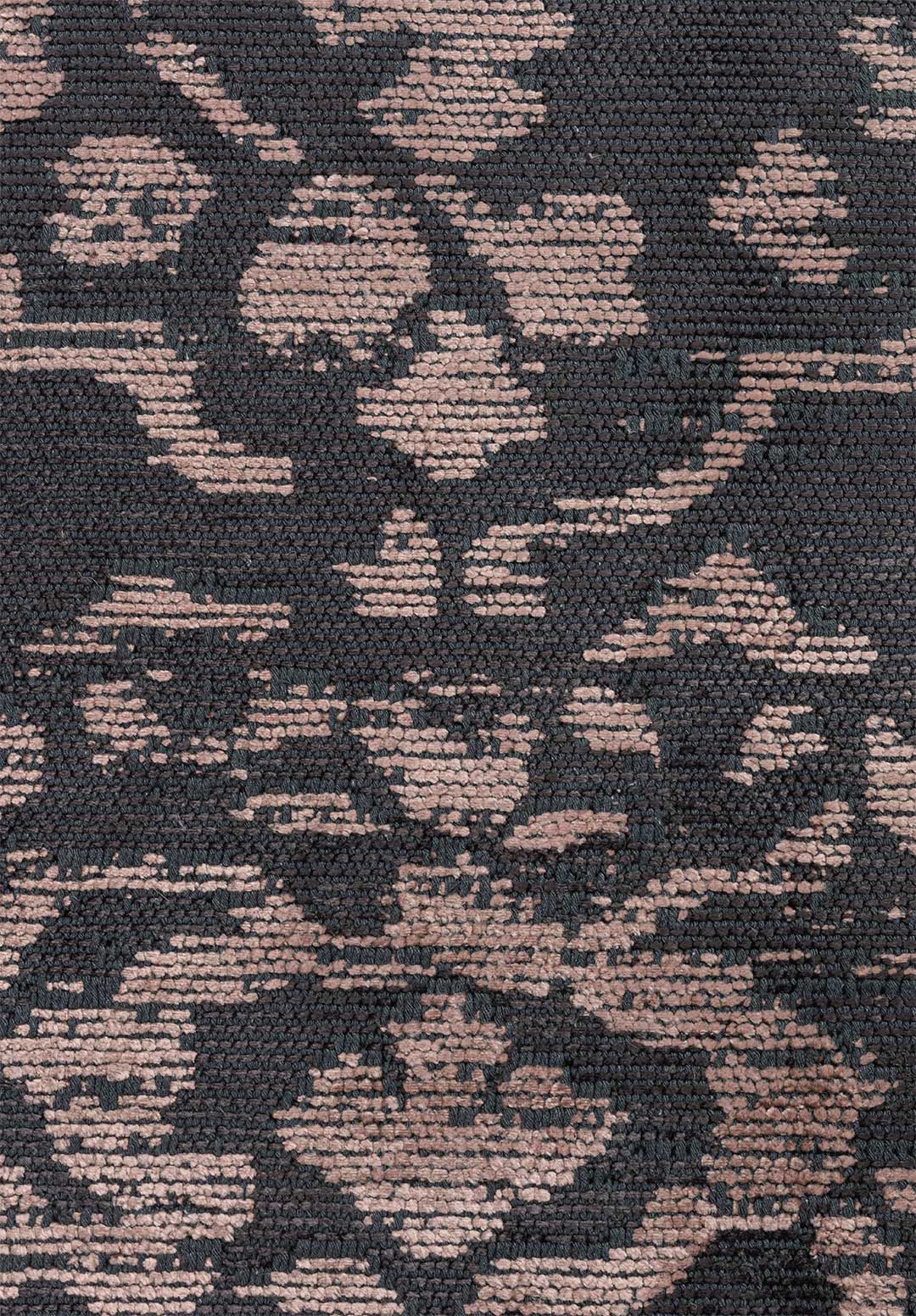 Flora Copper - Charcoal Rug Rugs - Venetto Design Venettodesign.com