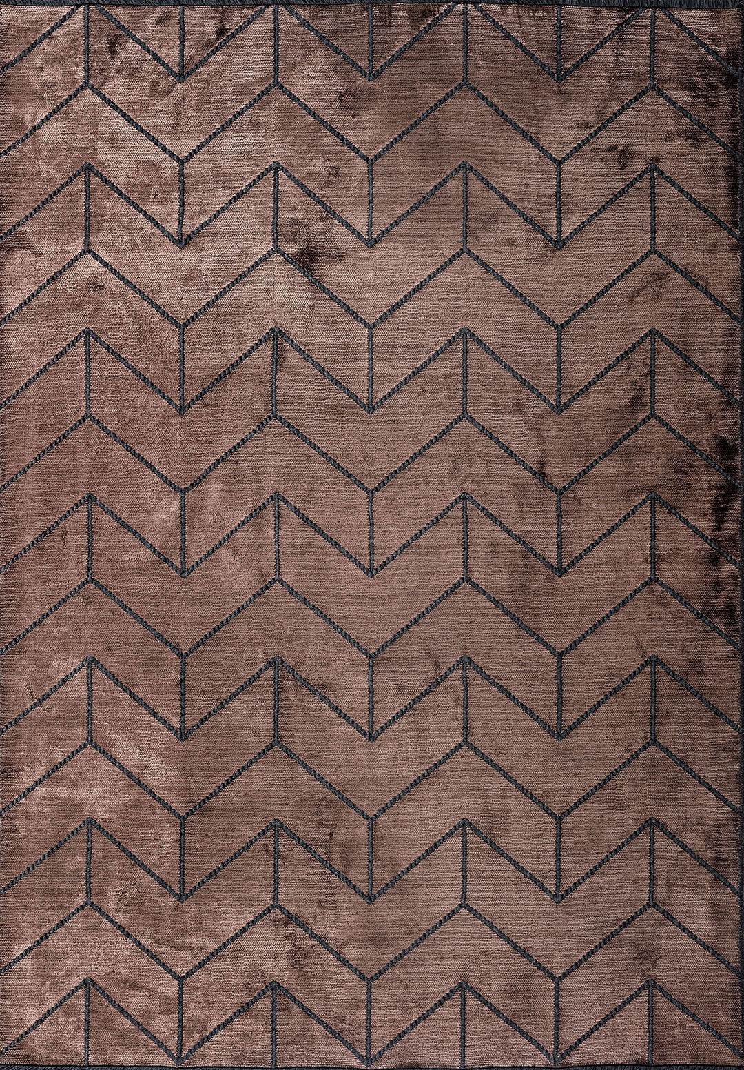 Arrow Dark Mink Rug Rugs - Venetto Design Venettodesign.com
