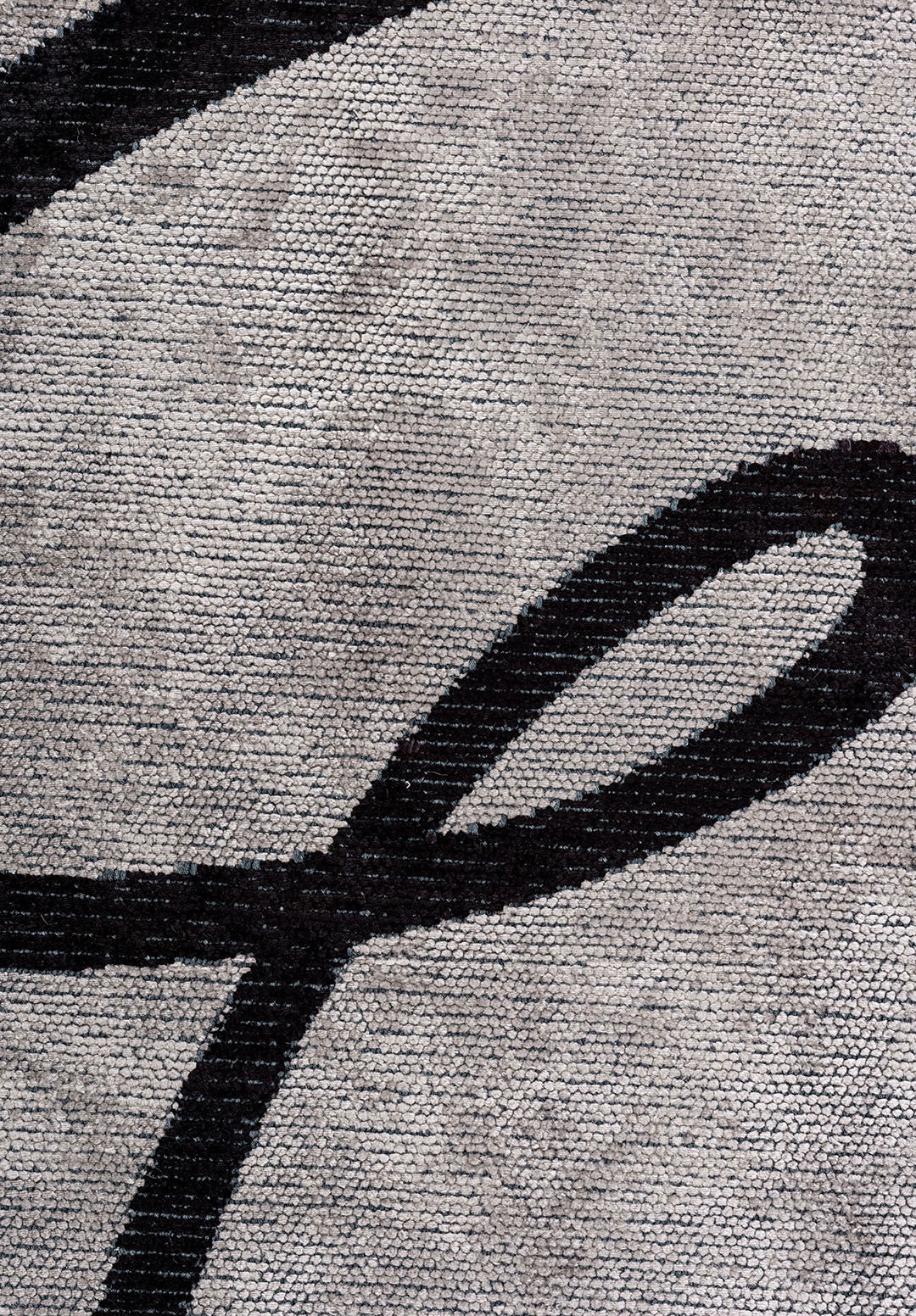 Signature Black - Light Grey Rug Rugs - Venetto Design Venettodesign.com