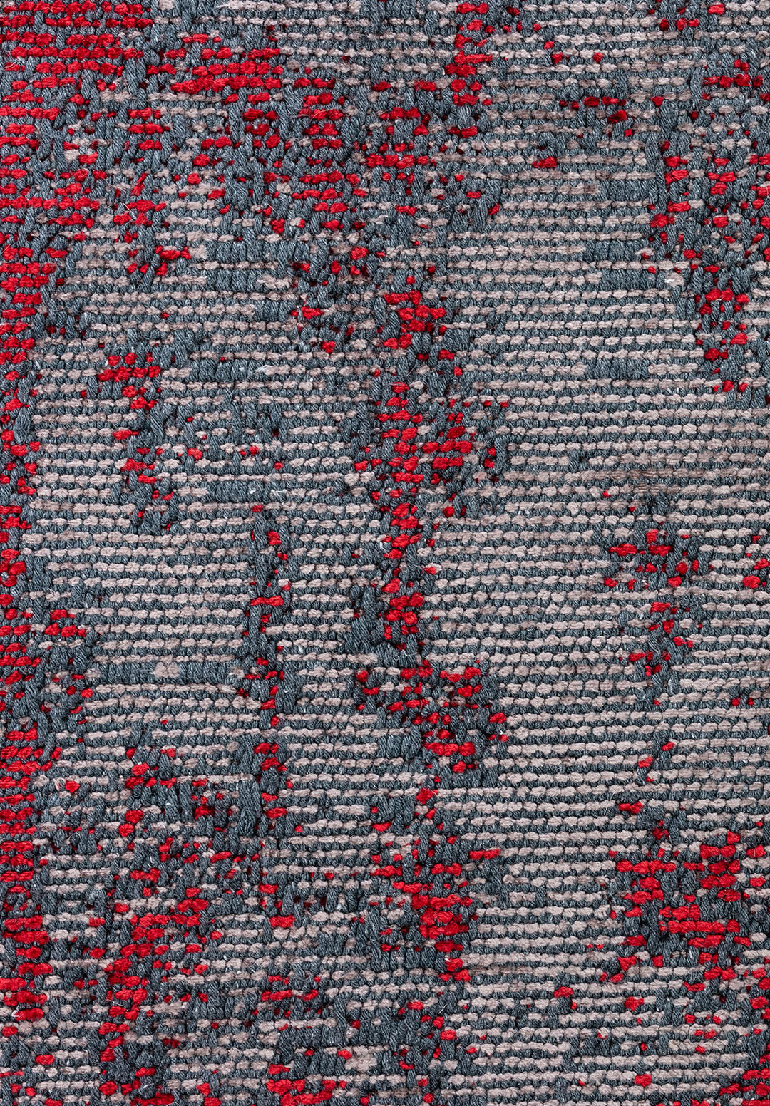 Caesar Dark Grey - Red Rug Rugs - Venetto Design Venettodesign.com