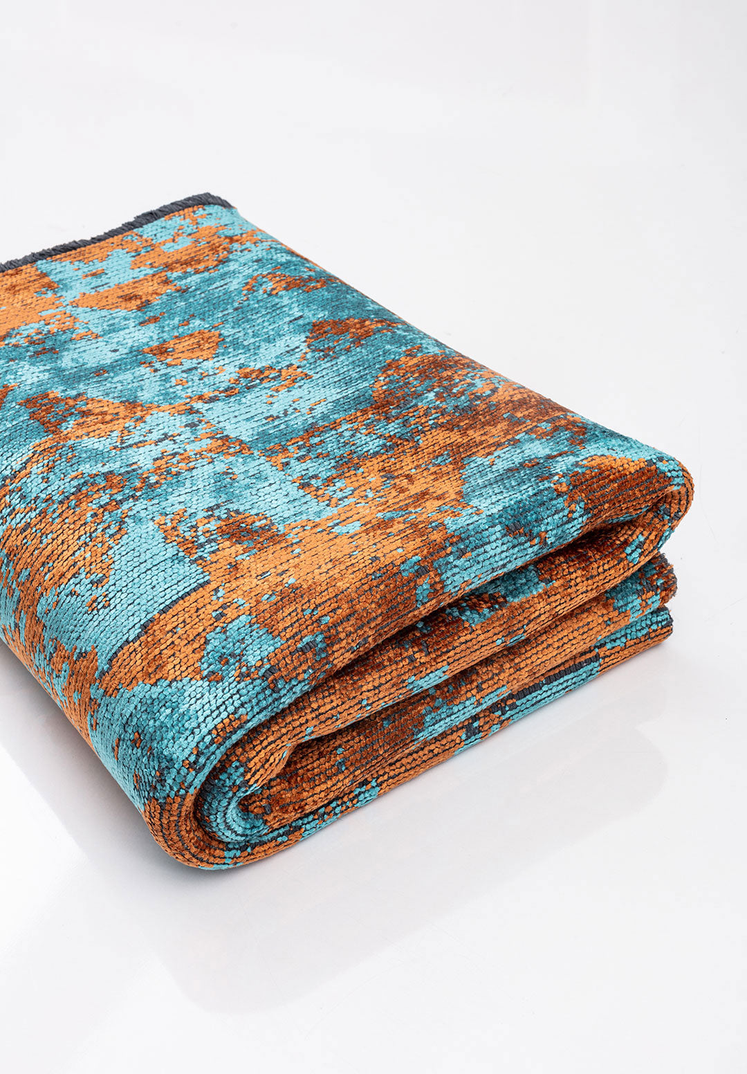 Triangle Terra - Turquoise Rug Rugs - Venetto Design Venettodesign.com