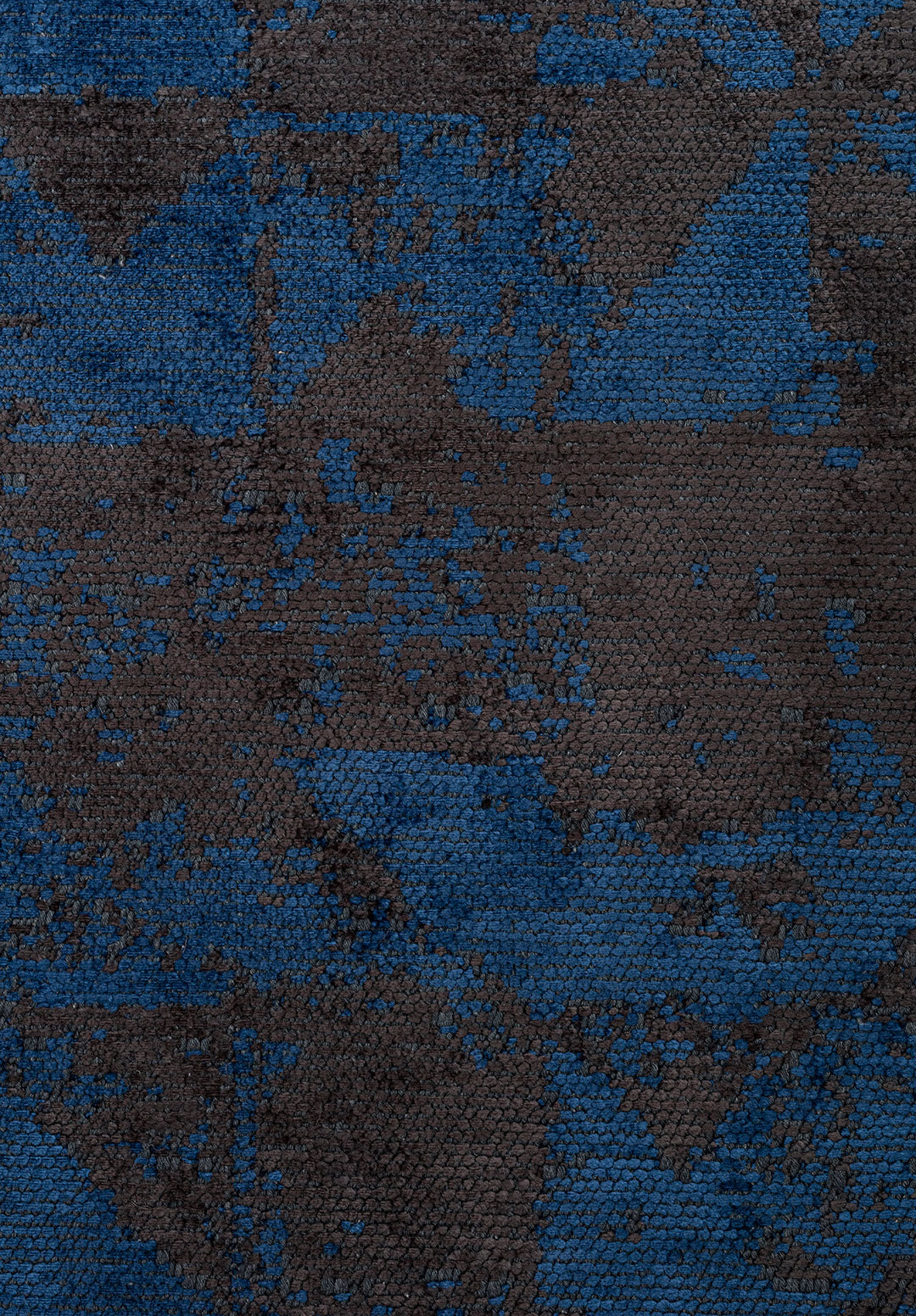 Triangle Charcoal - Navy Blue Rug Rugs - Venetto Design Venettodesign.com