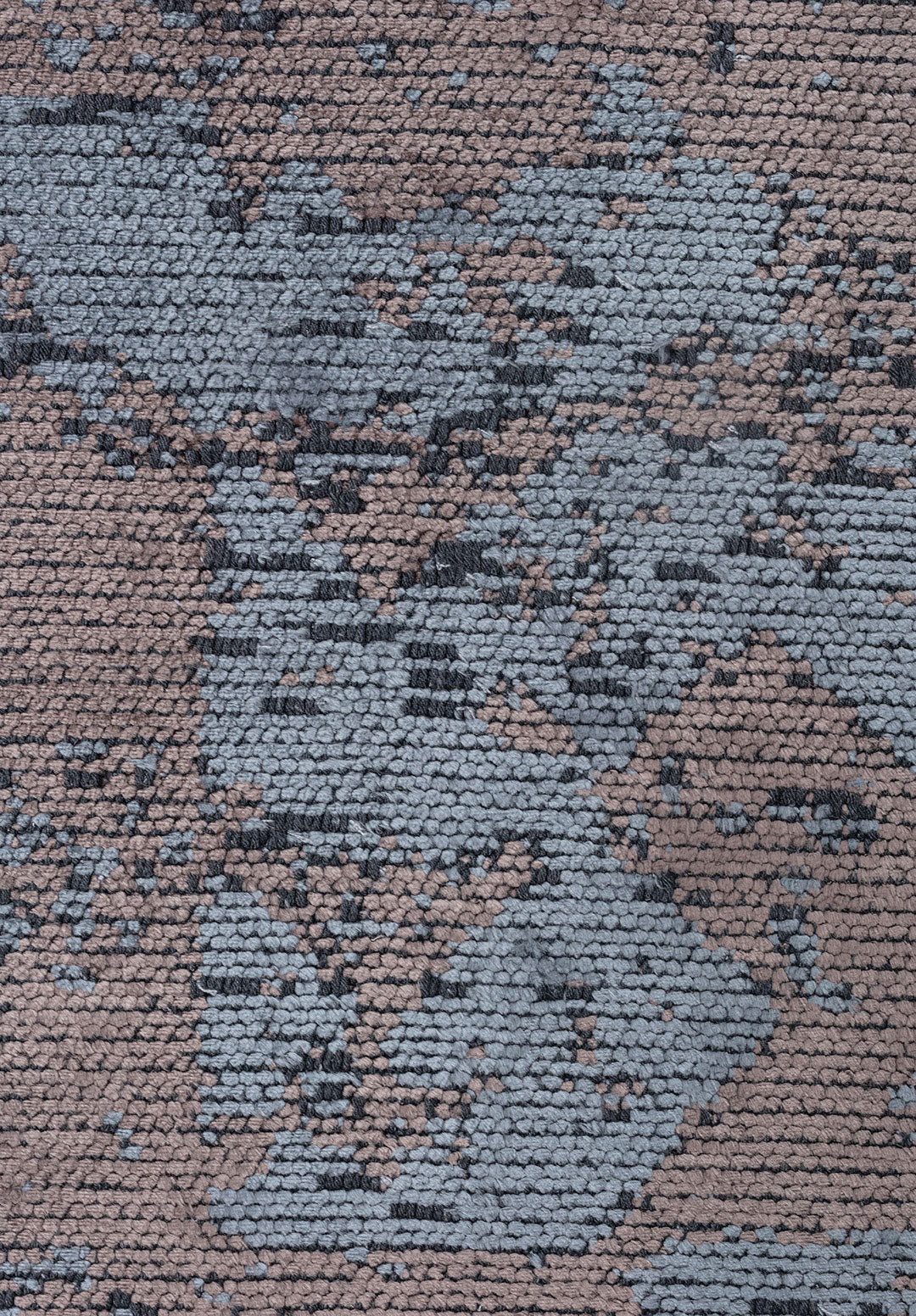 Triangle Dark Grey - Blue Rug Rugs - Venetto Design Venettodesign.com