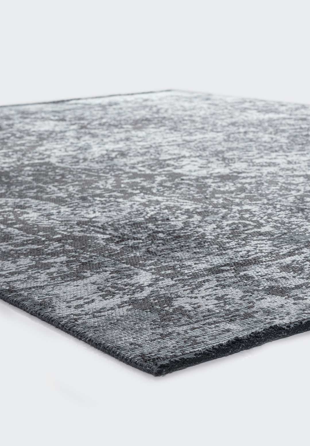 Glory Ice Blue - Charcoal Rug Rugs - Venetto Design Venettodesign.com